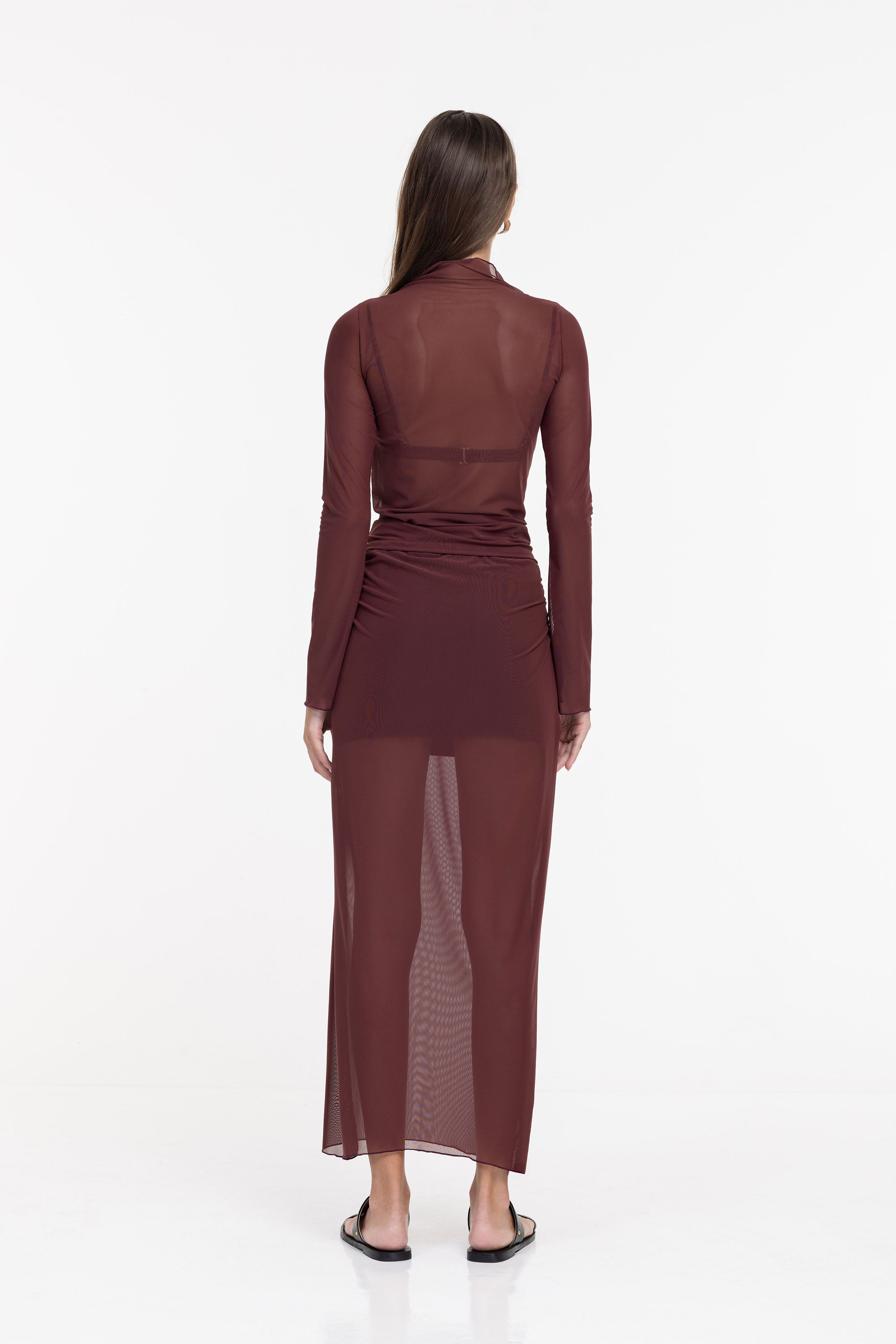 Avelina Skirt - Maroon