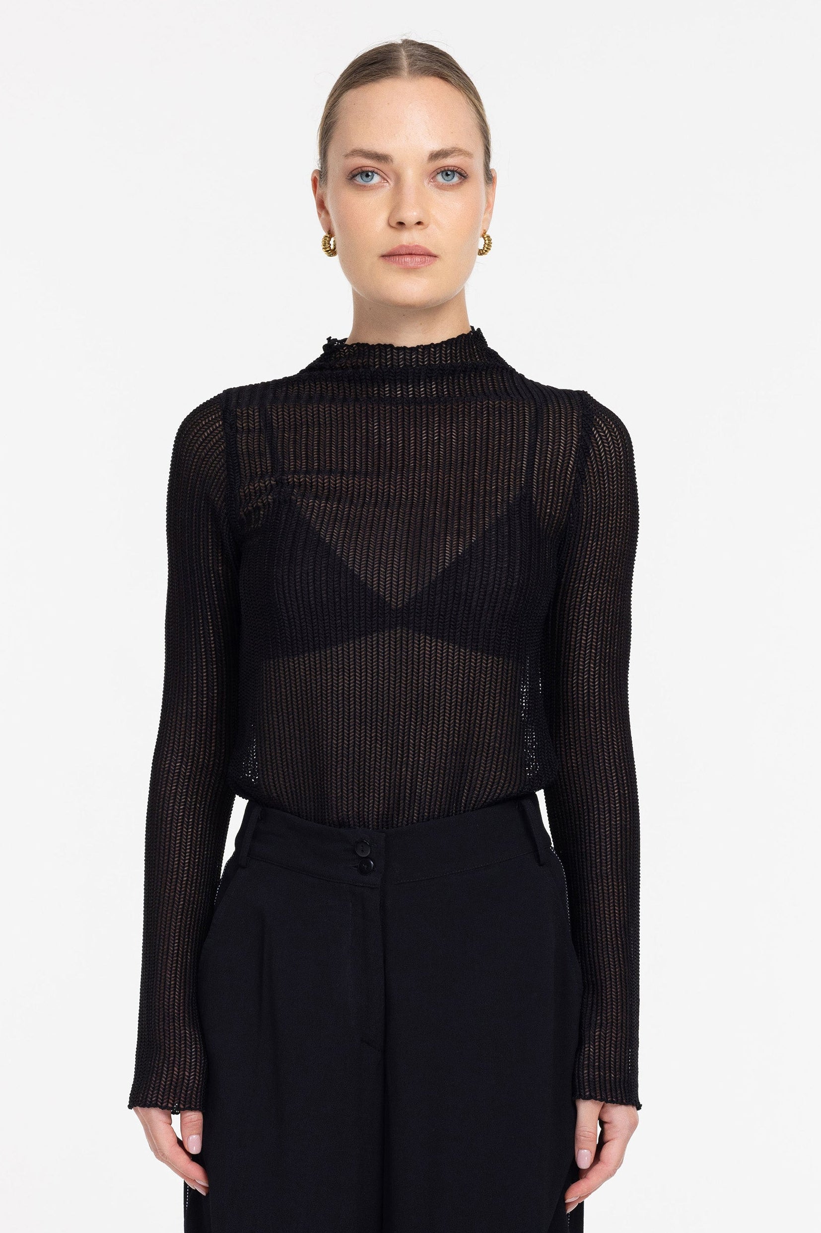 A Little Bit More Top - Black