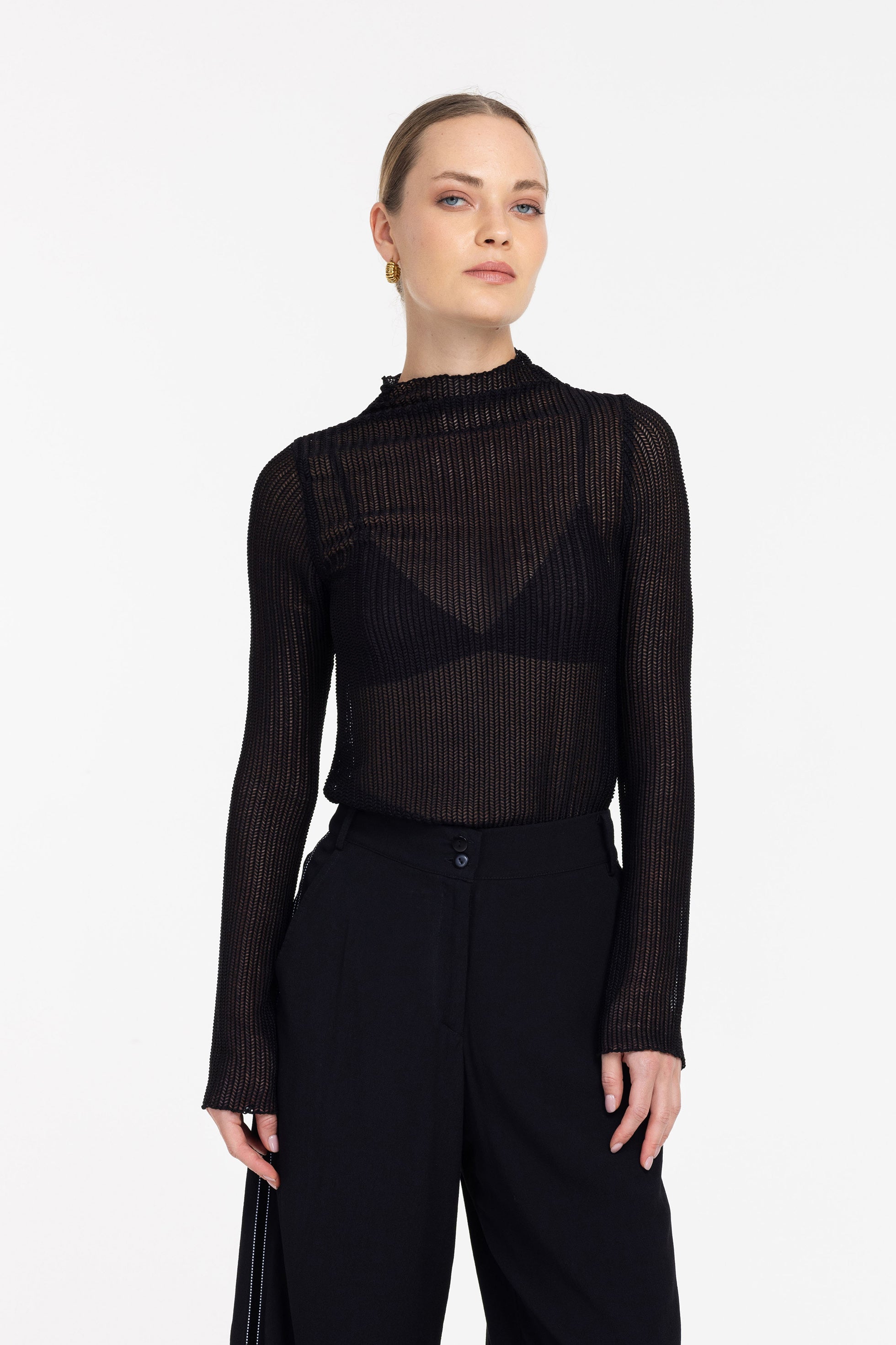 A Little Bit More Top - Black