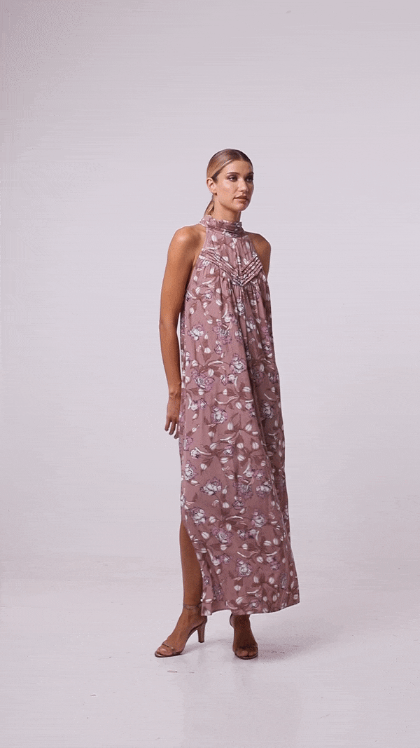 Anouk Dress - Exclusive Rose Tea/Pink Floral