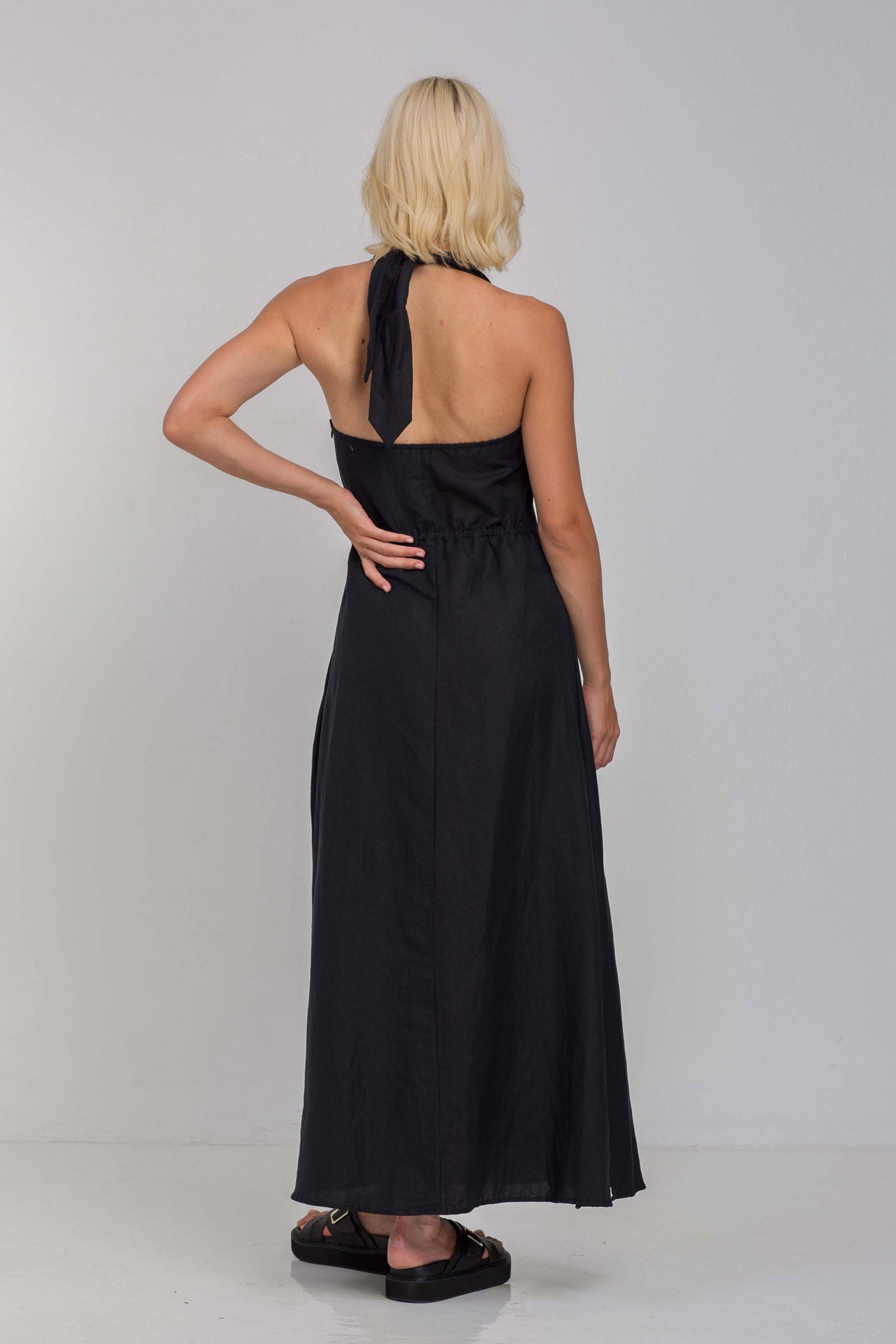 A Timeless Touch Dress -  Black