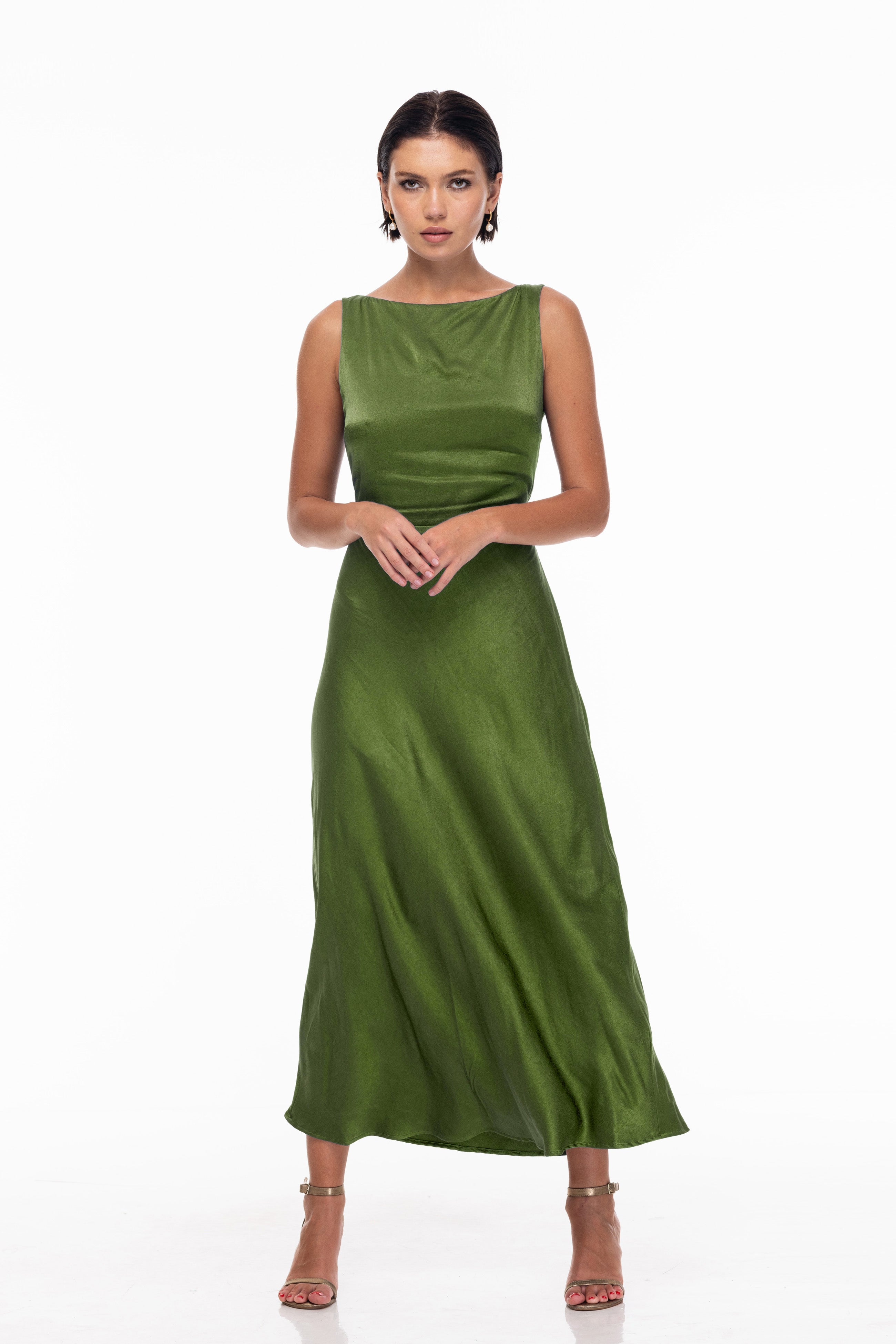 A Walk To Remember Dress - Golden Khaki