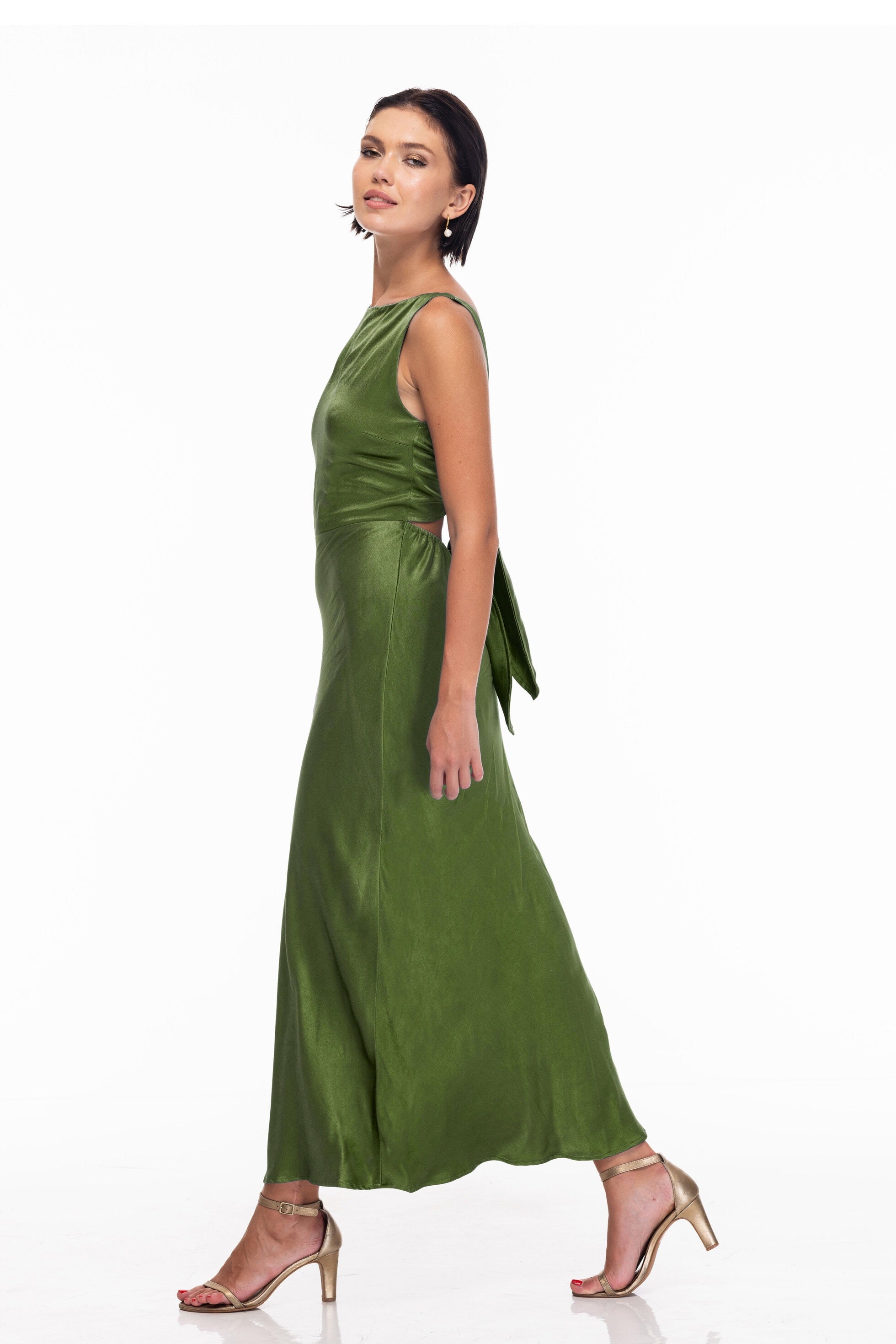 A Walk To Remember Dress - Golden Khaki