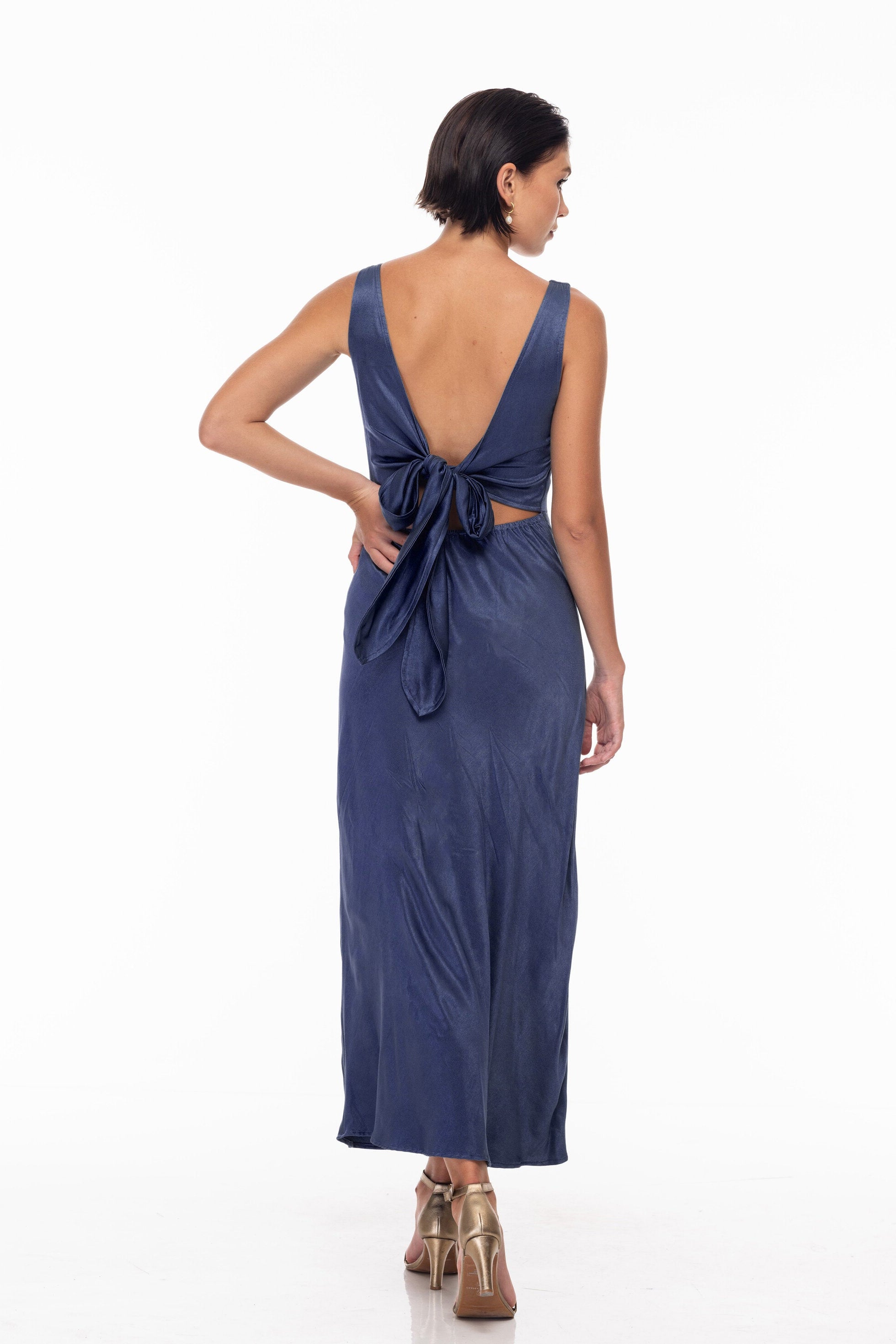 A Walk to Remember Dress - Ash Blue