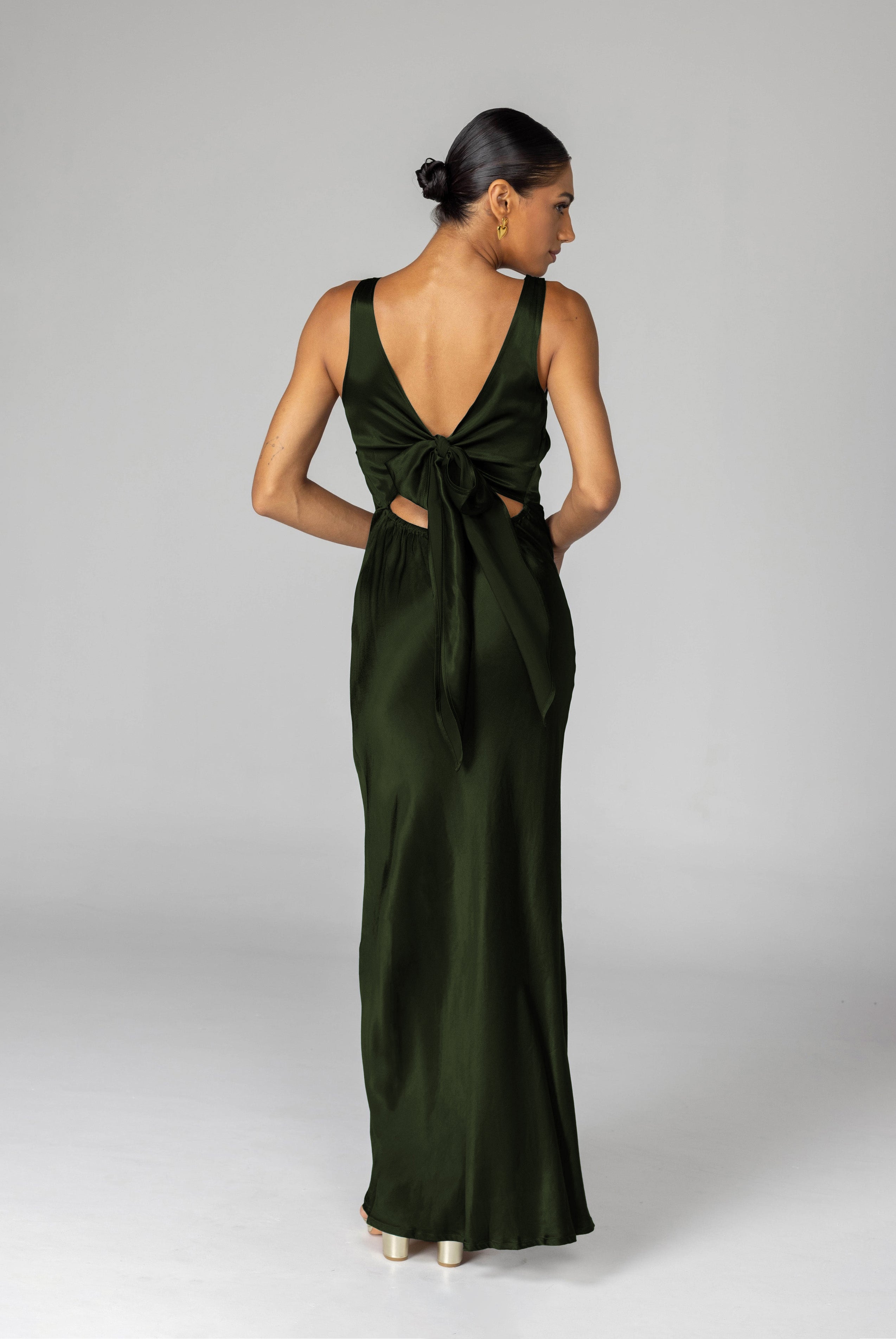 A Walk To Remember Dress - Dark Olive
