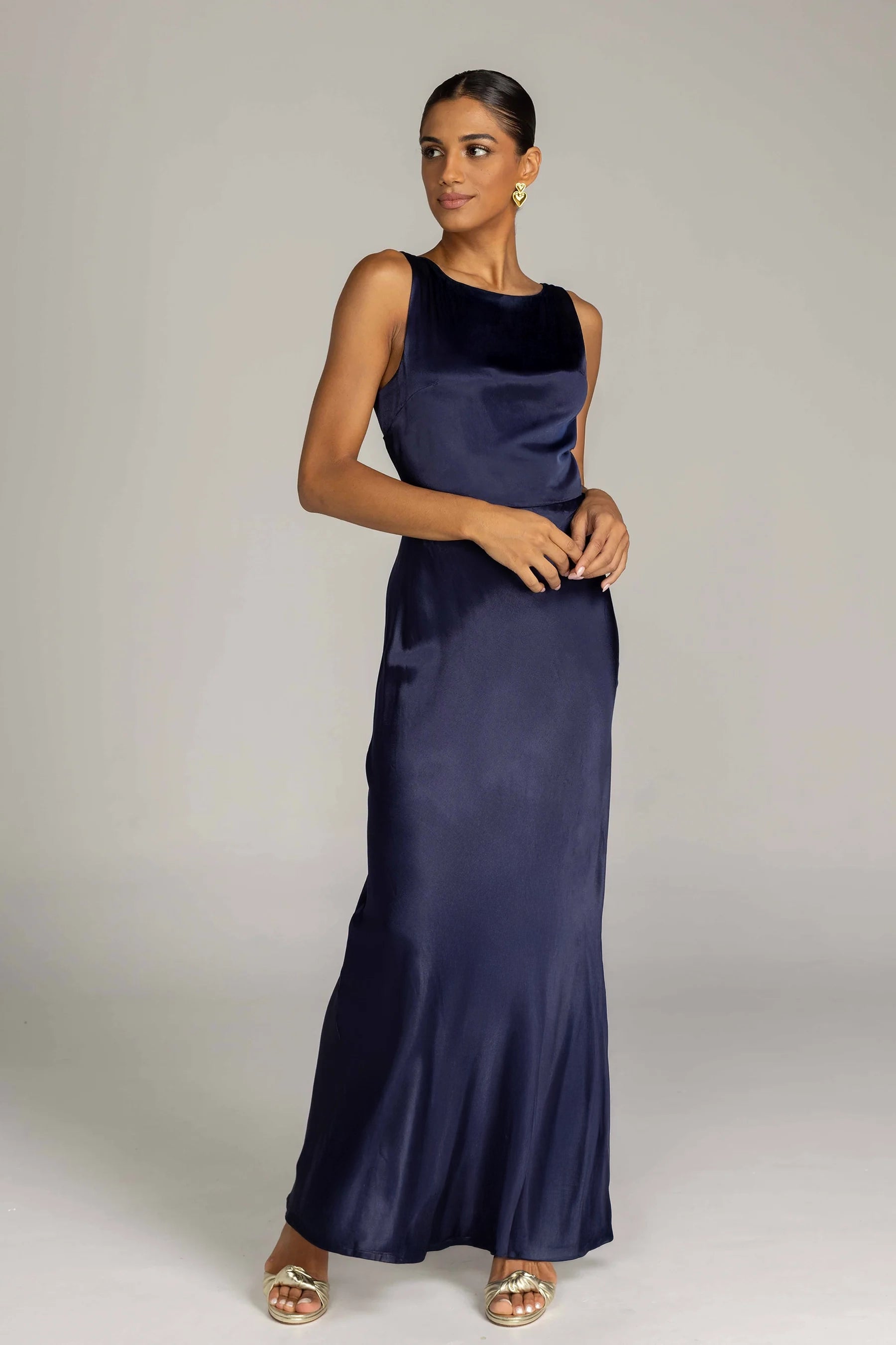 50727 A Walk To Remember Dress - Navy
