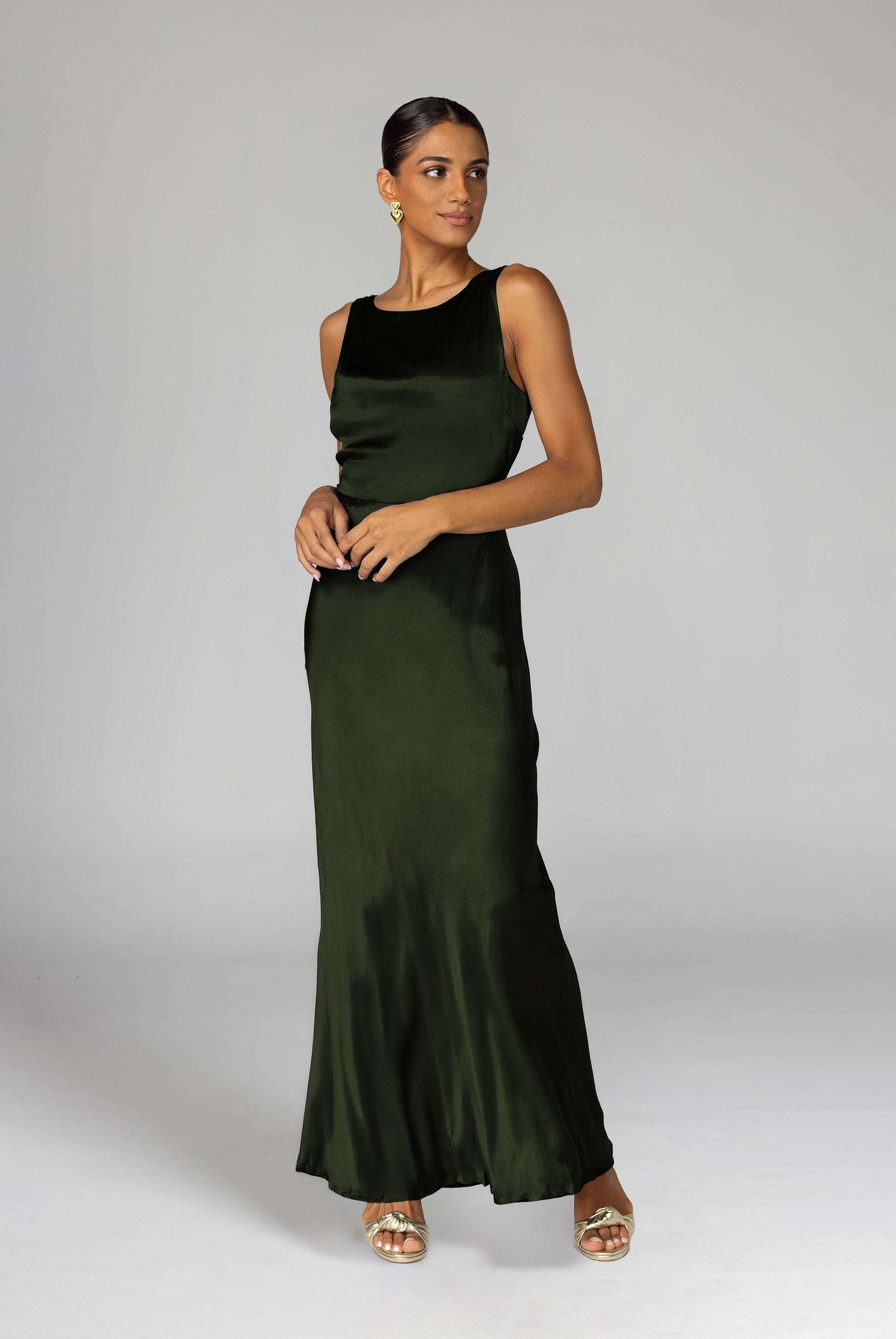 A Walk To Remember Dress - Dark Olive