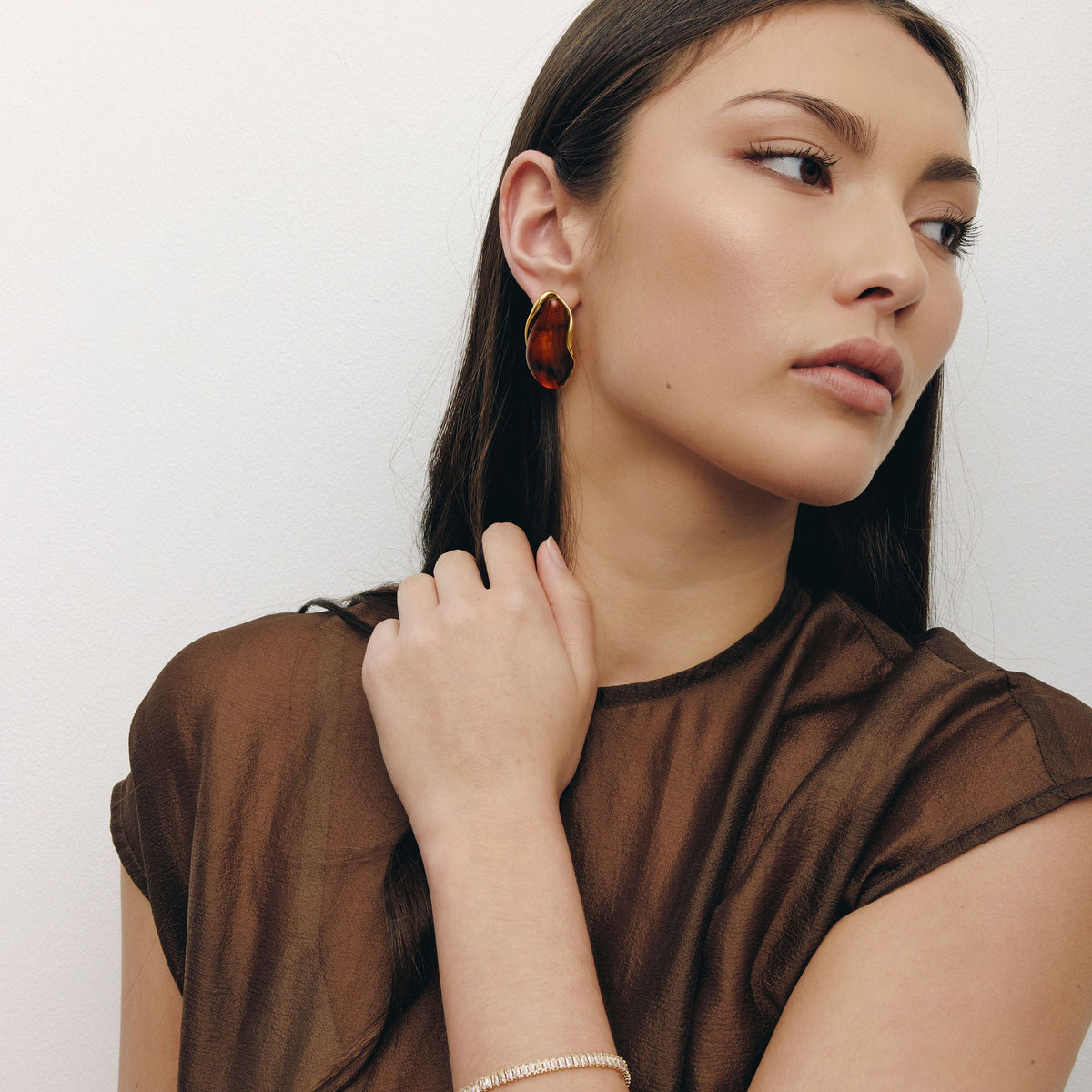 Castel & Co | Ada Earring | Amber