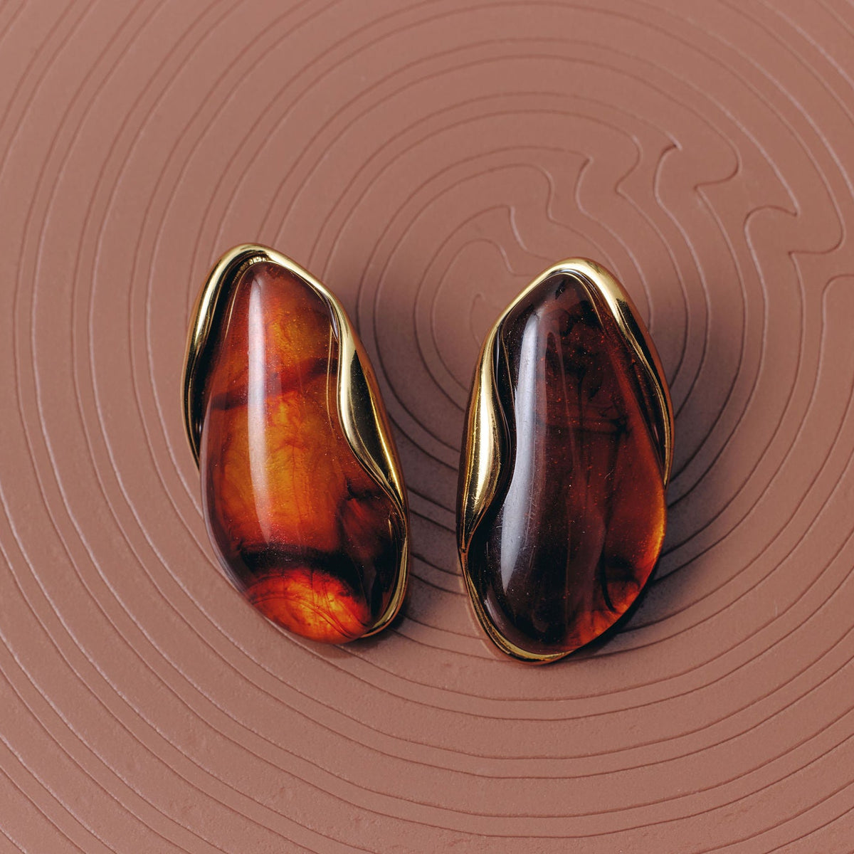 Castel & Co | Ada Earring | Amber