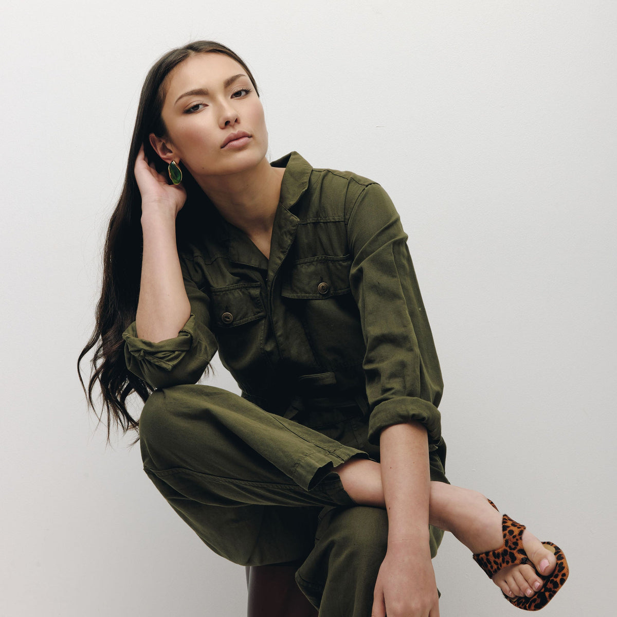 Castel & Co | Ada Earring | Green