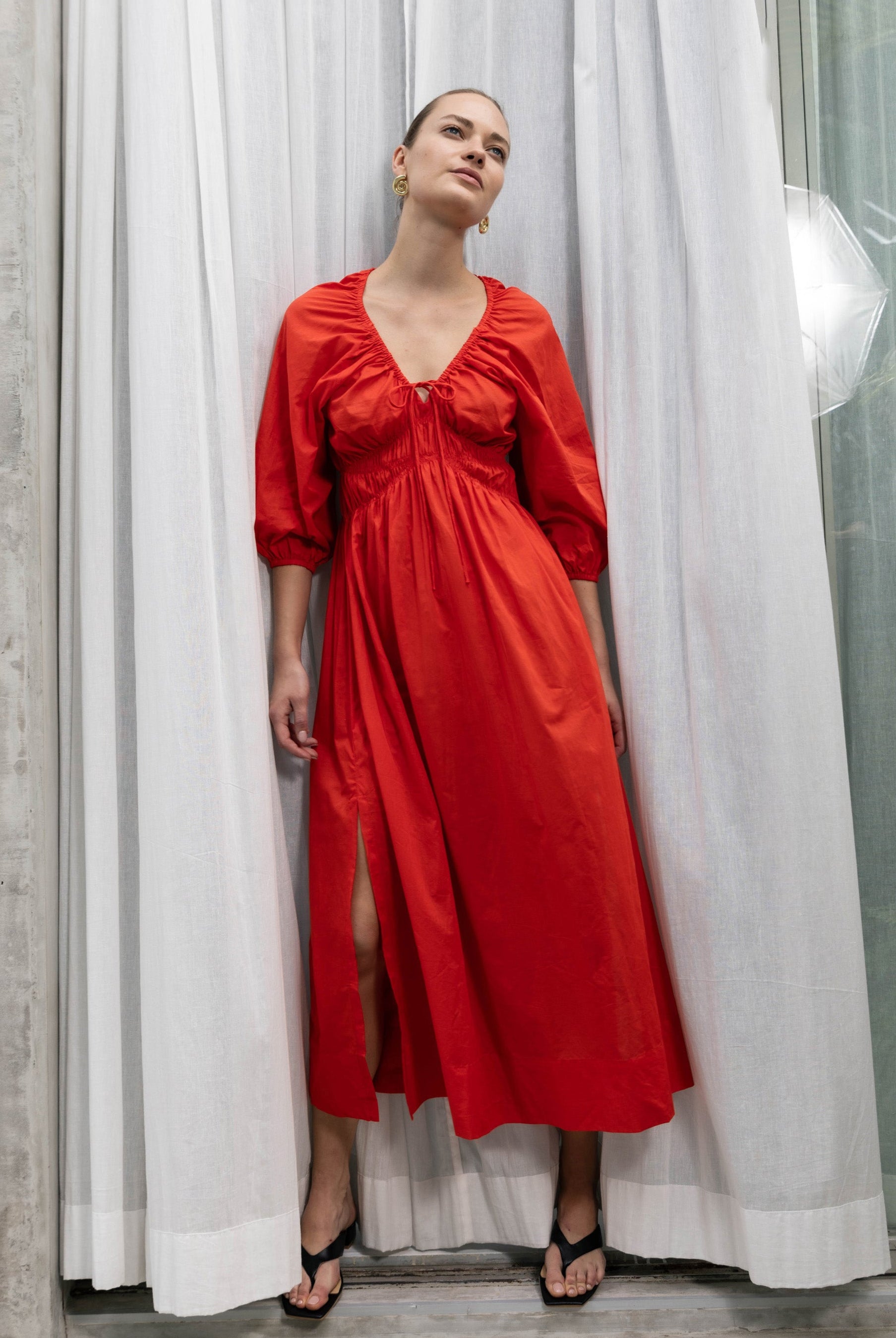 Agnes Dress - Red
