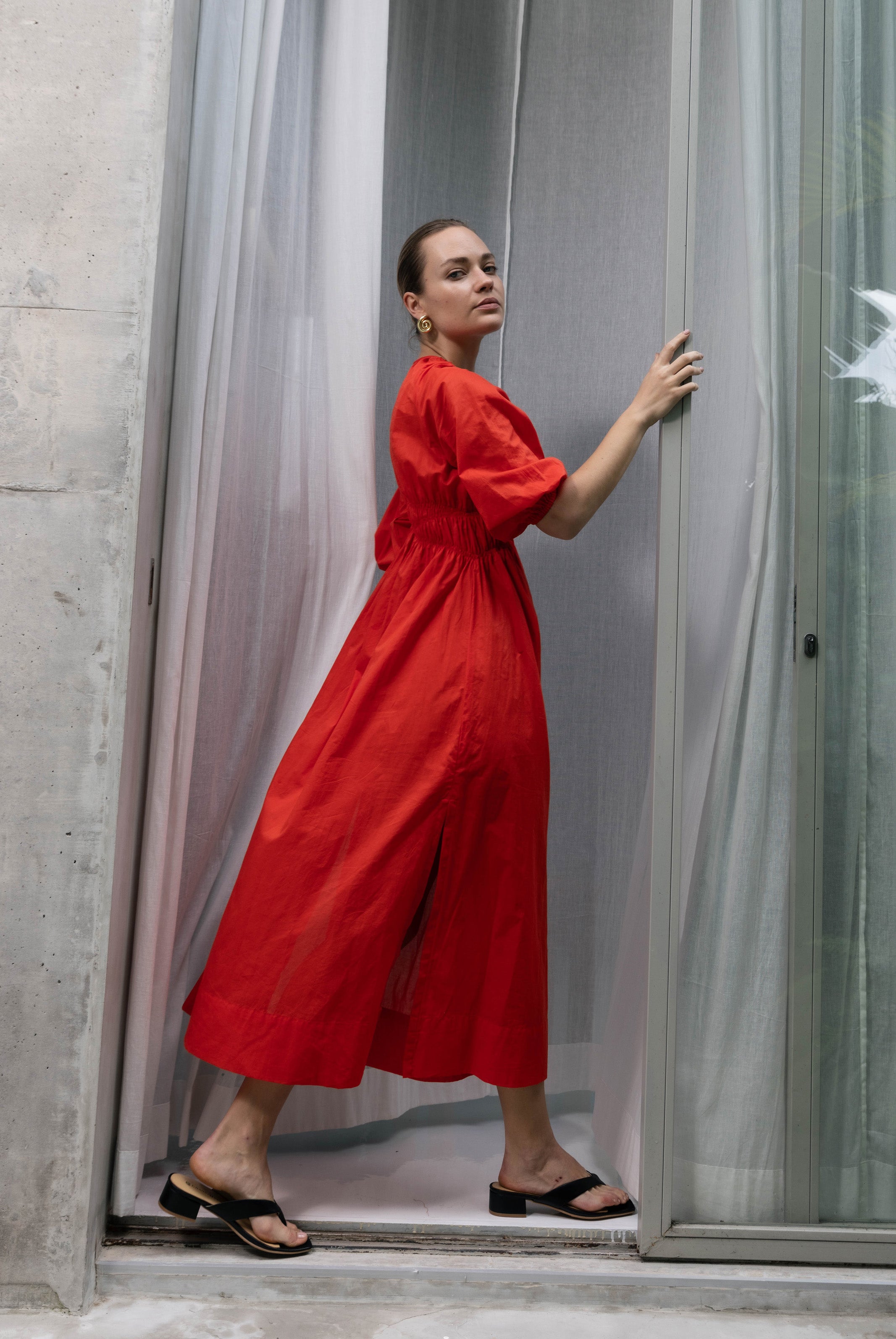 Agnes Dress - Red