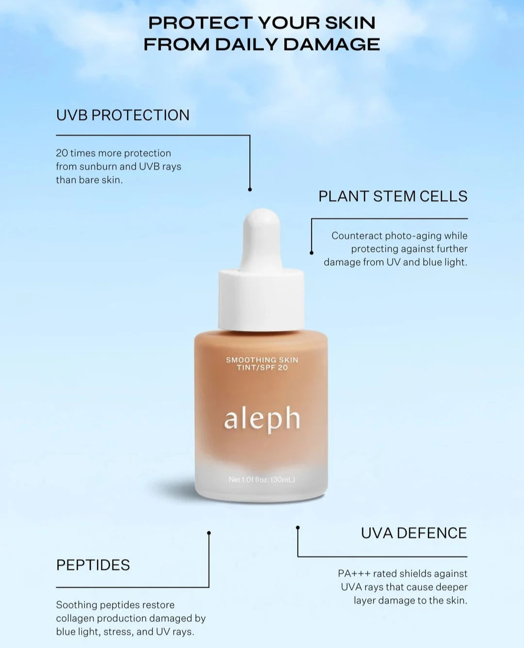 Aleph Smoothing Skin Tint - Medium/Dark