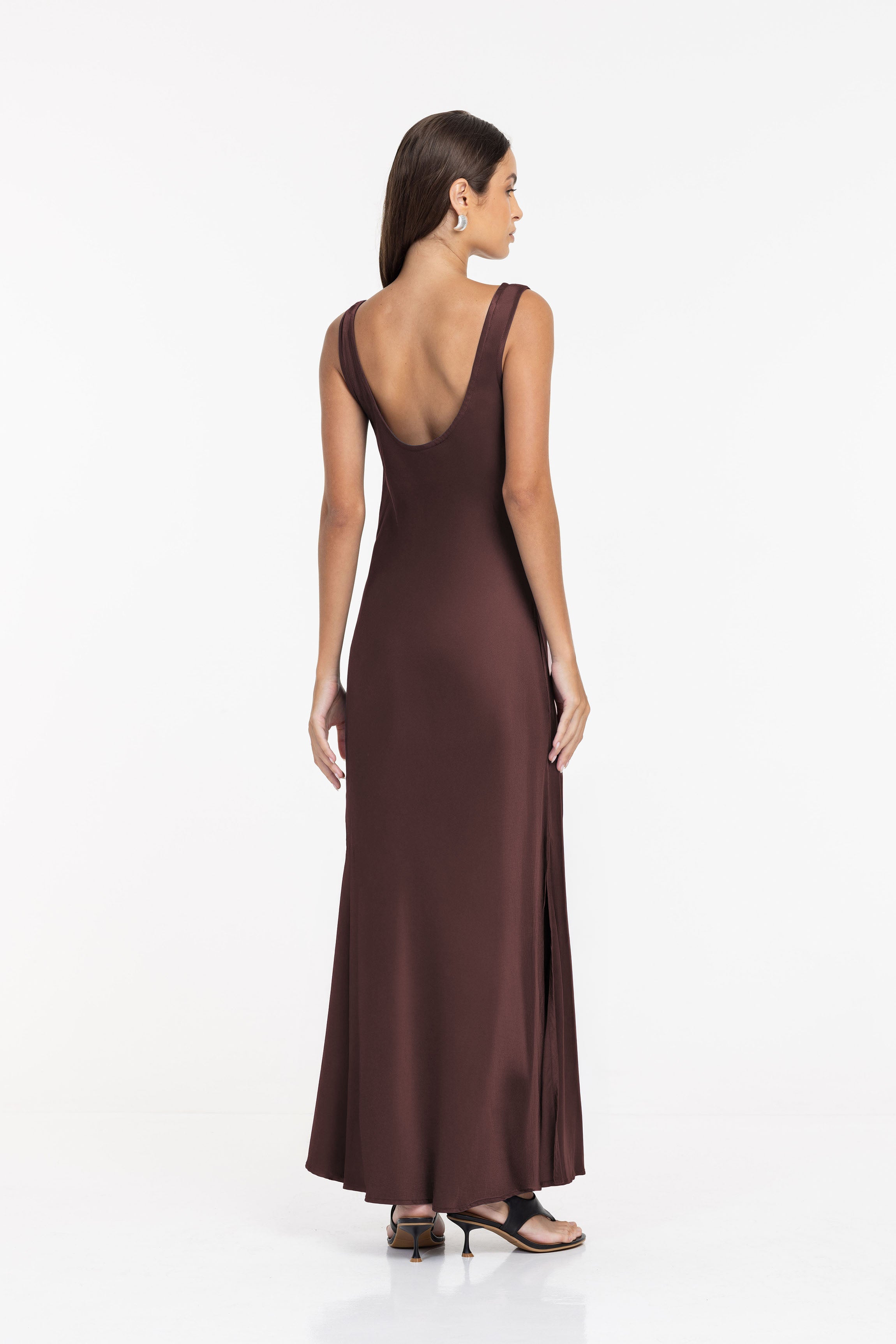 Alexandria Dress - Chocolate