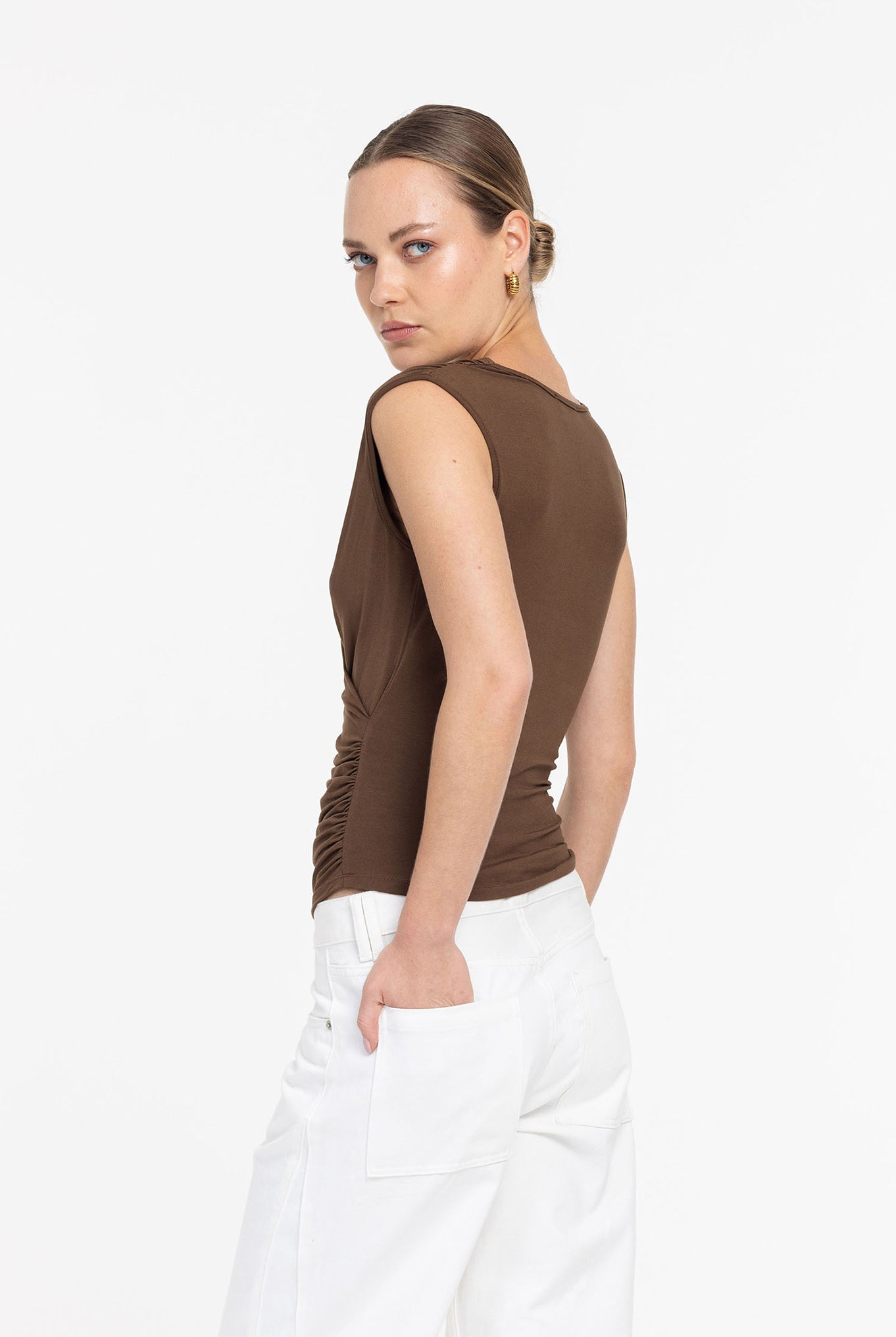 Alexis Top - Chocolate