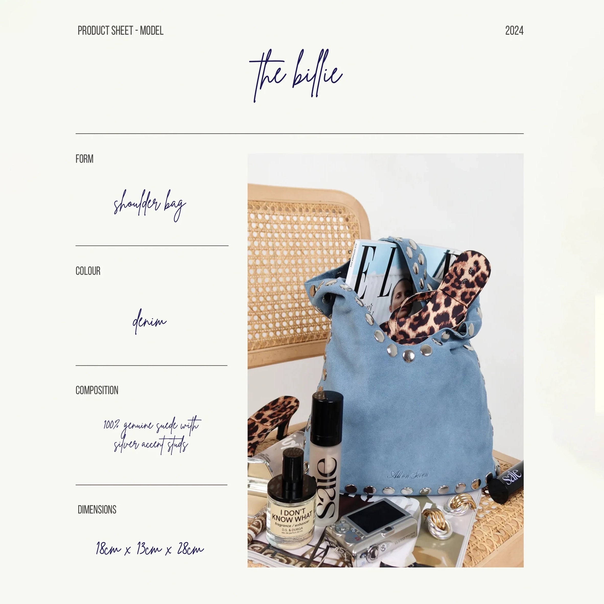 All On Seven - The Billie - Denim
