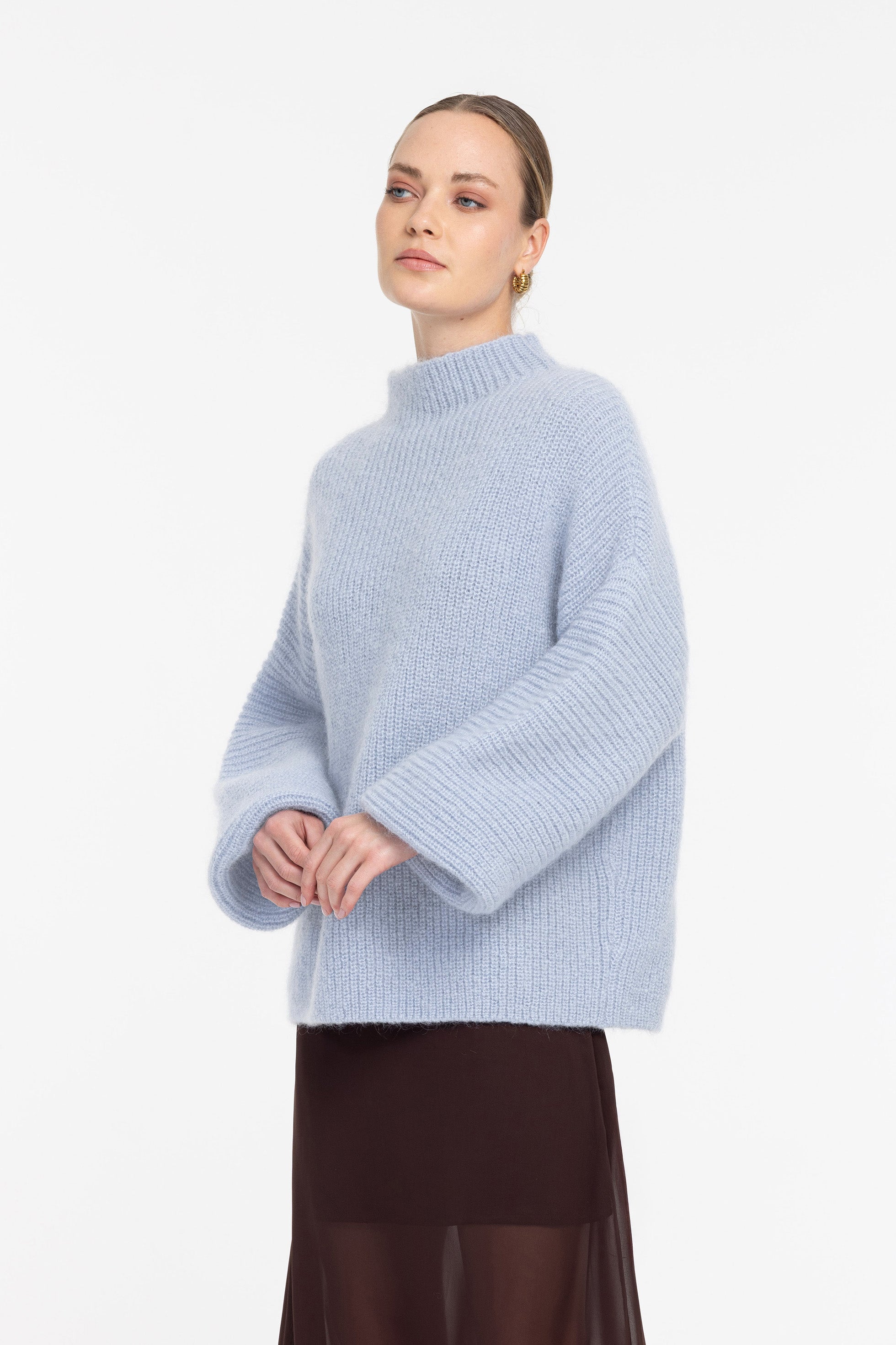 Amy Sweater - Dusky Blue