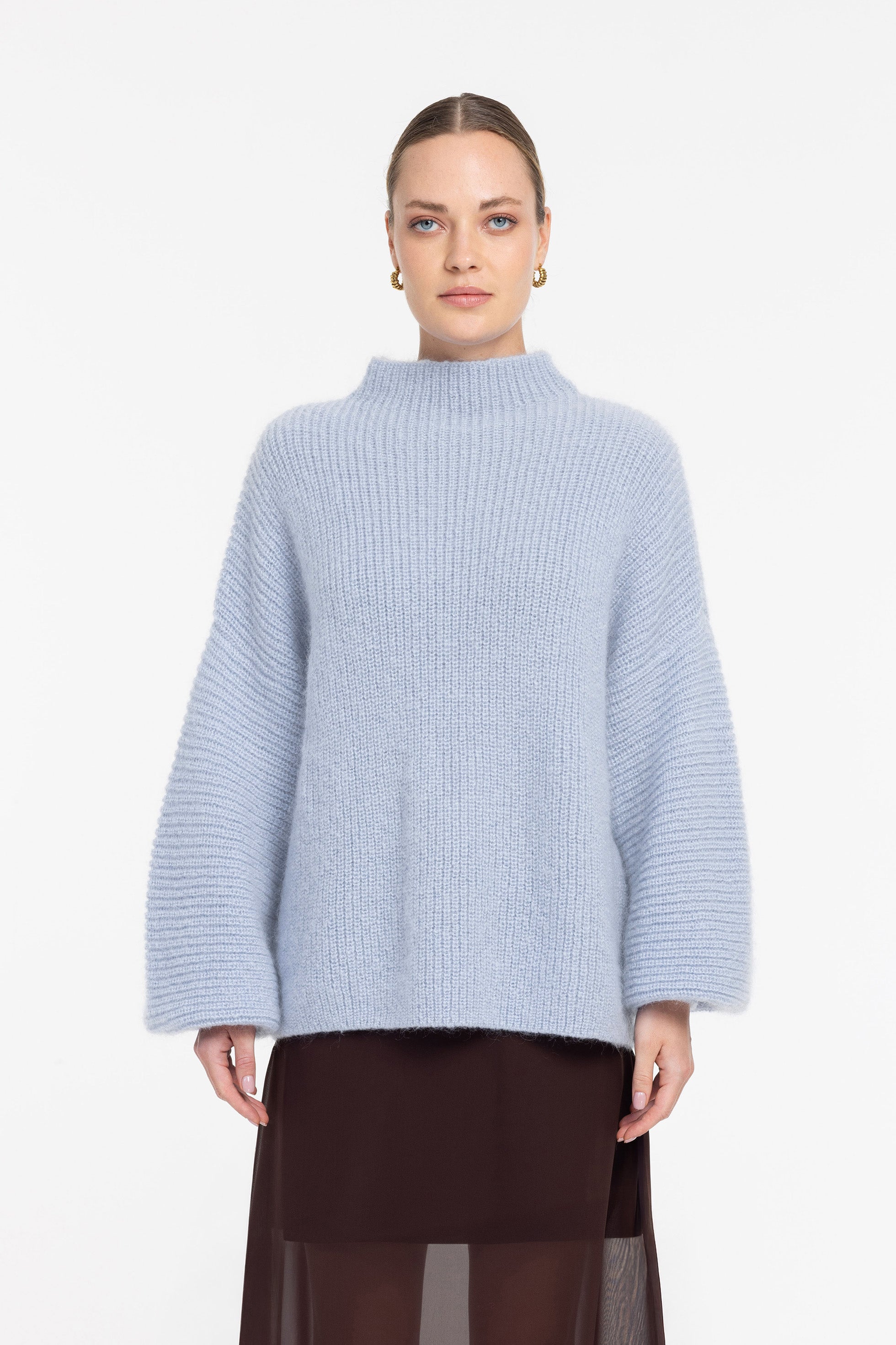 Amy Sweater - Dusky Blue