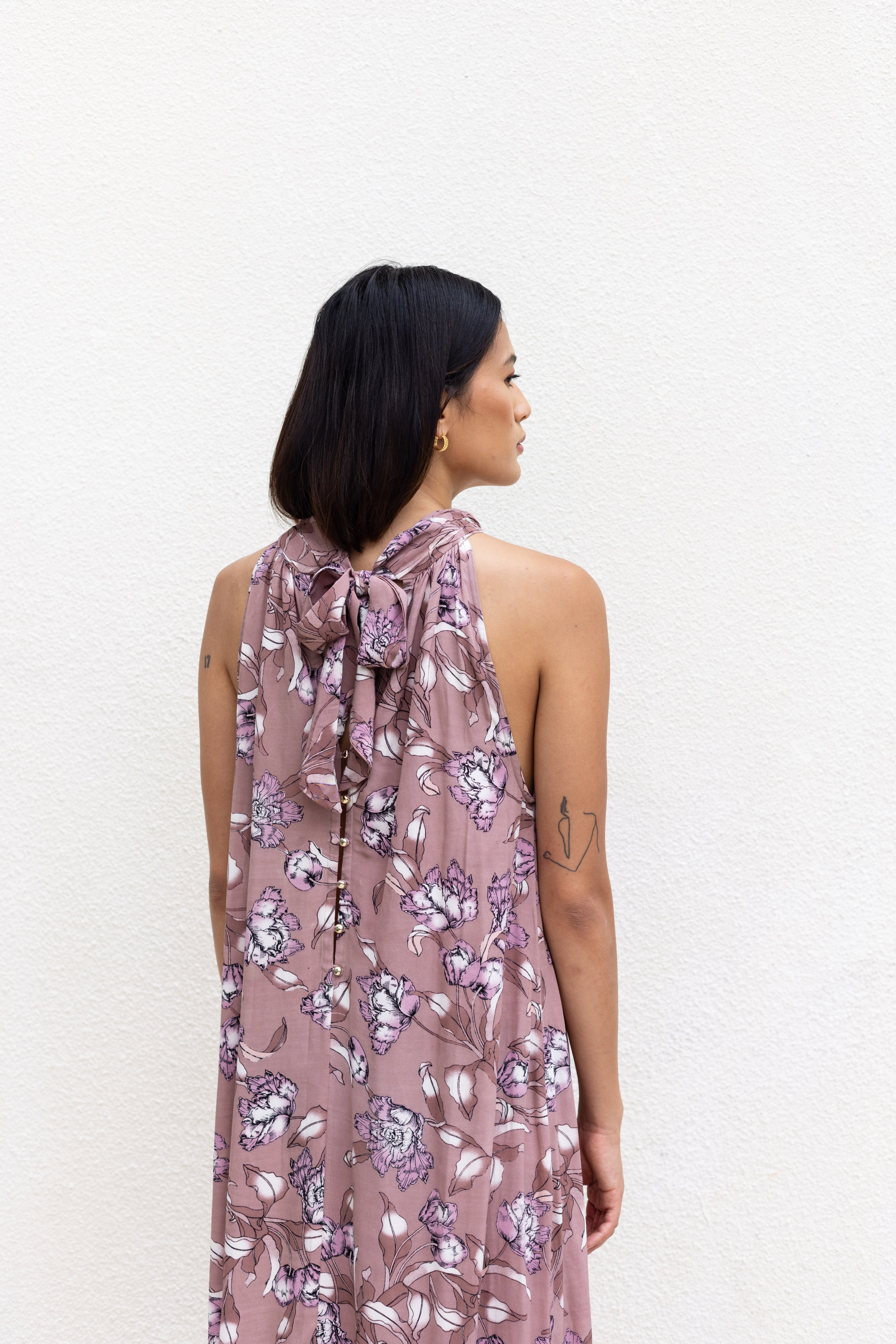 Anouk Dress - Exclusive Rose Tea/Pink Floral