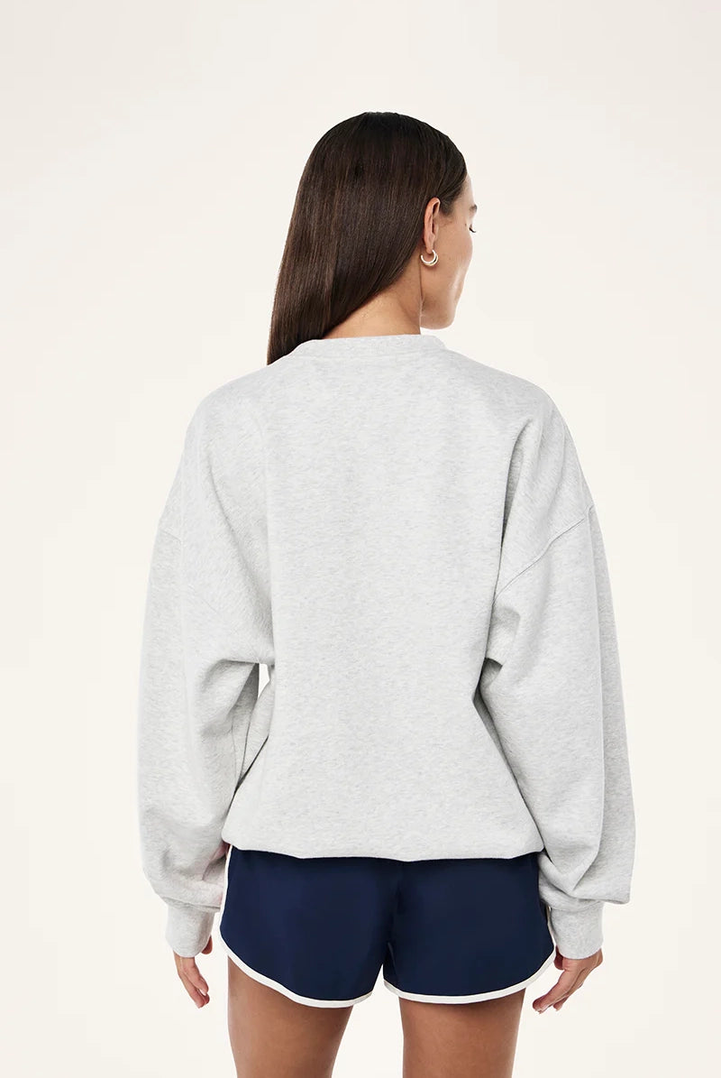 P.E Nation - Backspin Sweat - Grey Marle