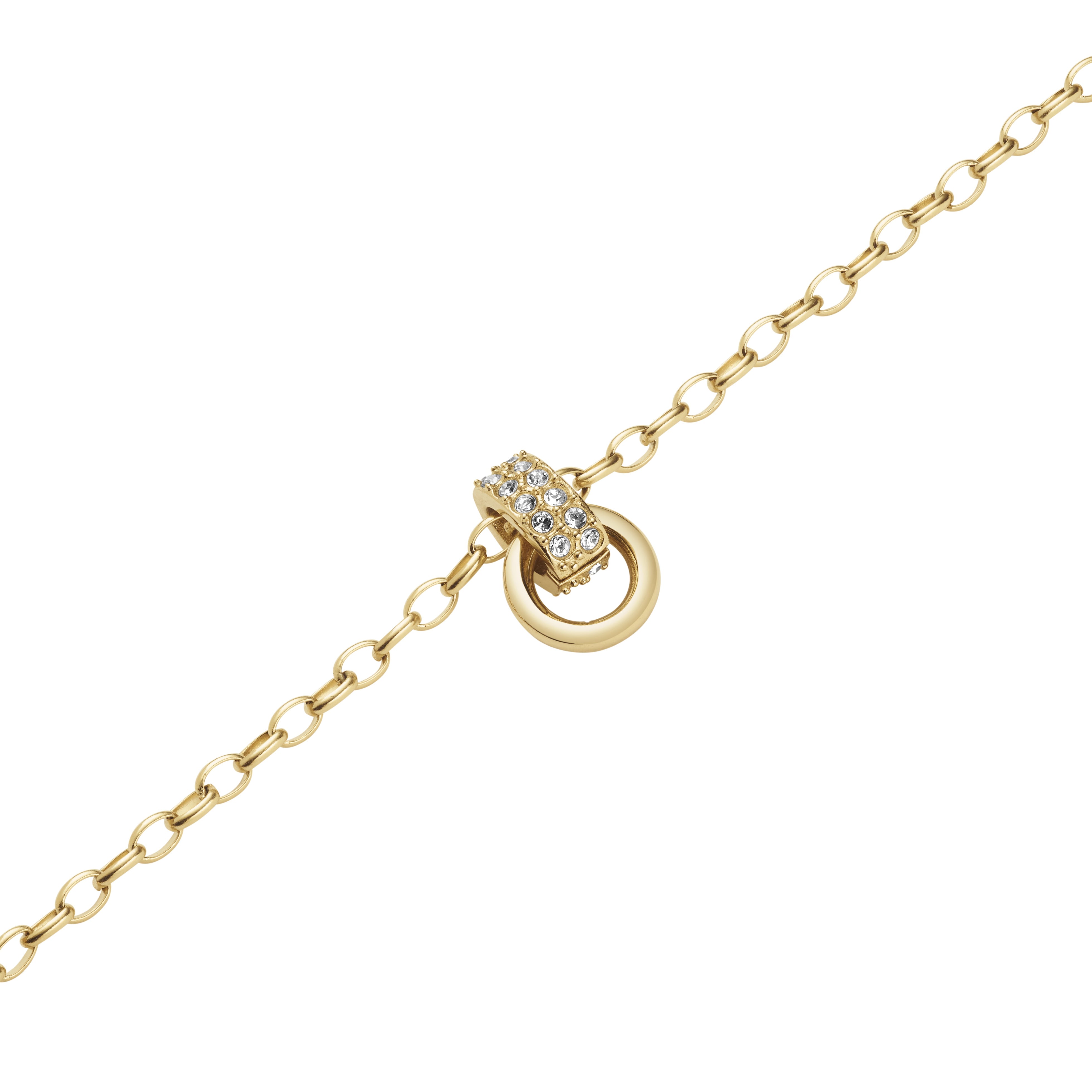 Rosefield Bow Link Necklace - Gold