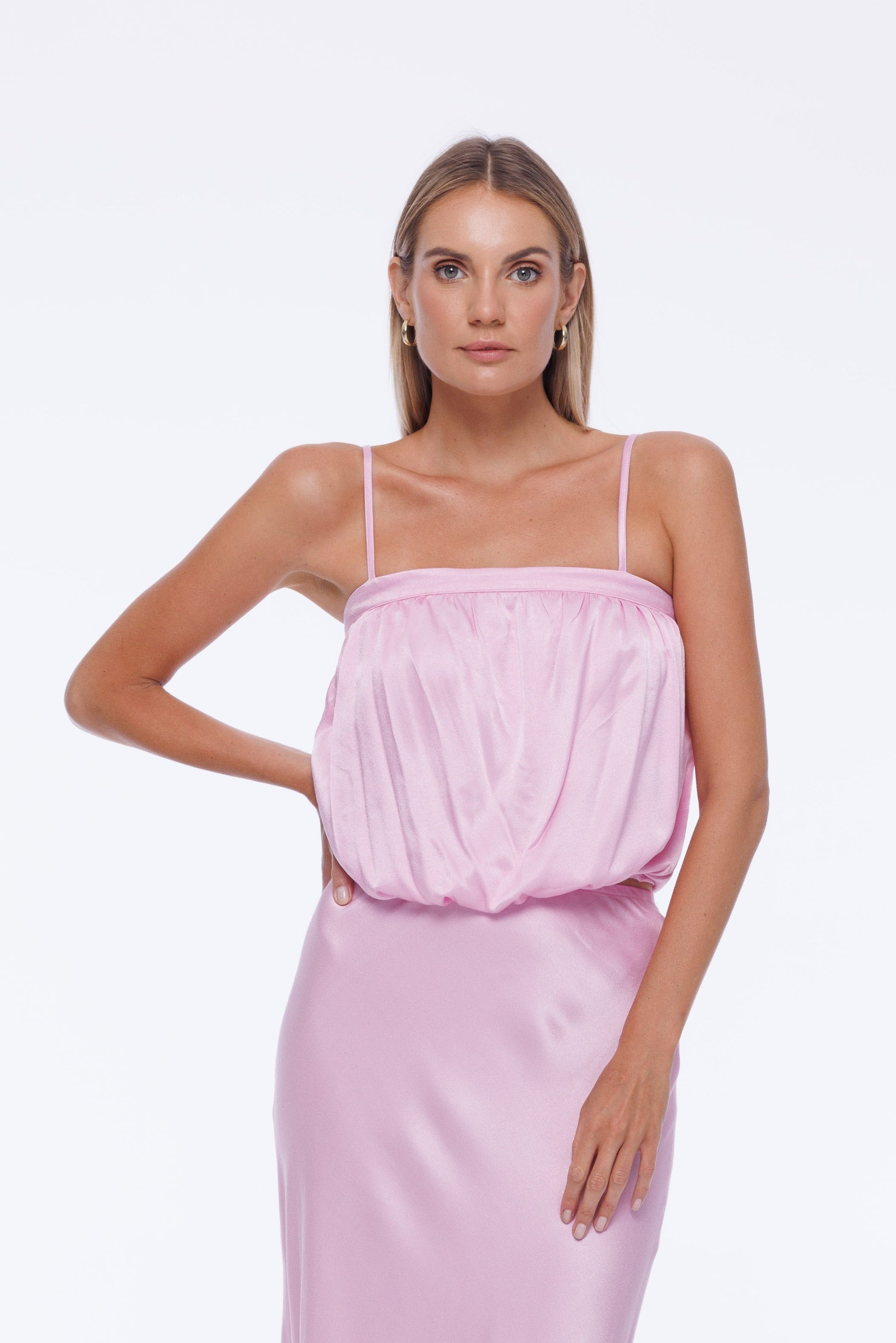 Bequest Top - Daisy Pink