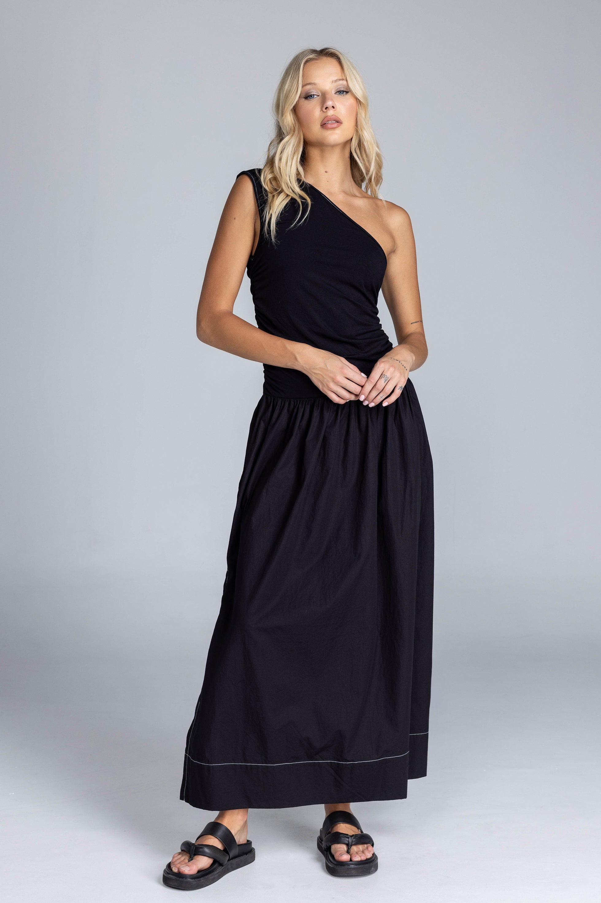 Between Heartbeats Dress - Black