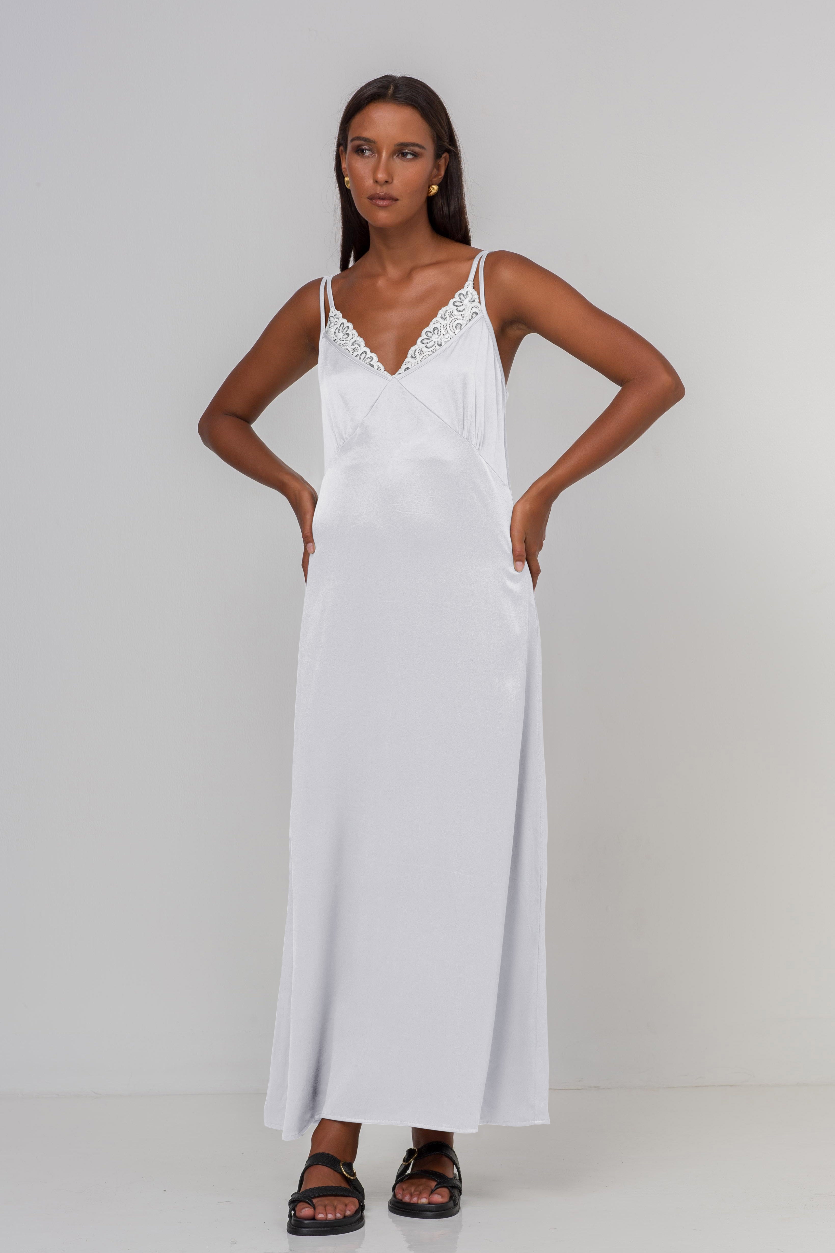 Bring Us Together Dress -  White