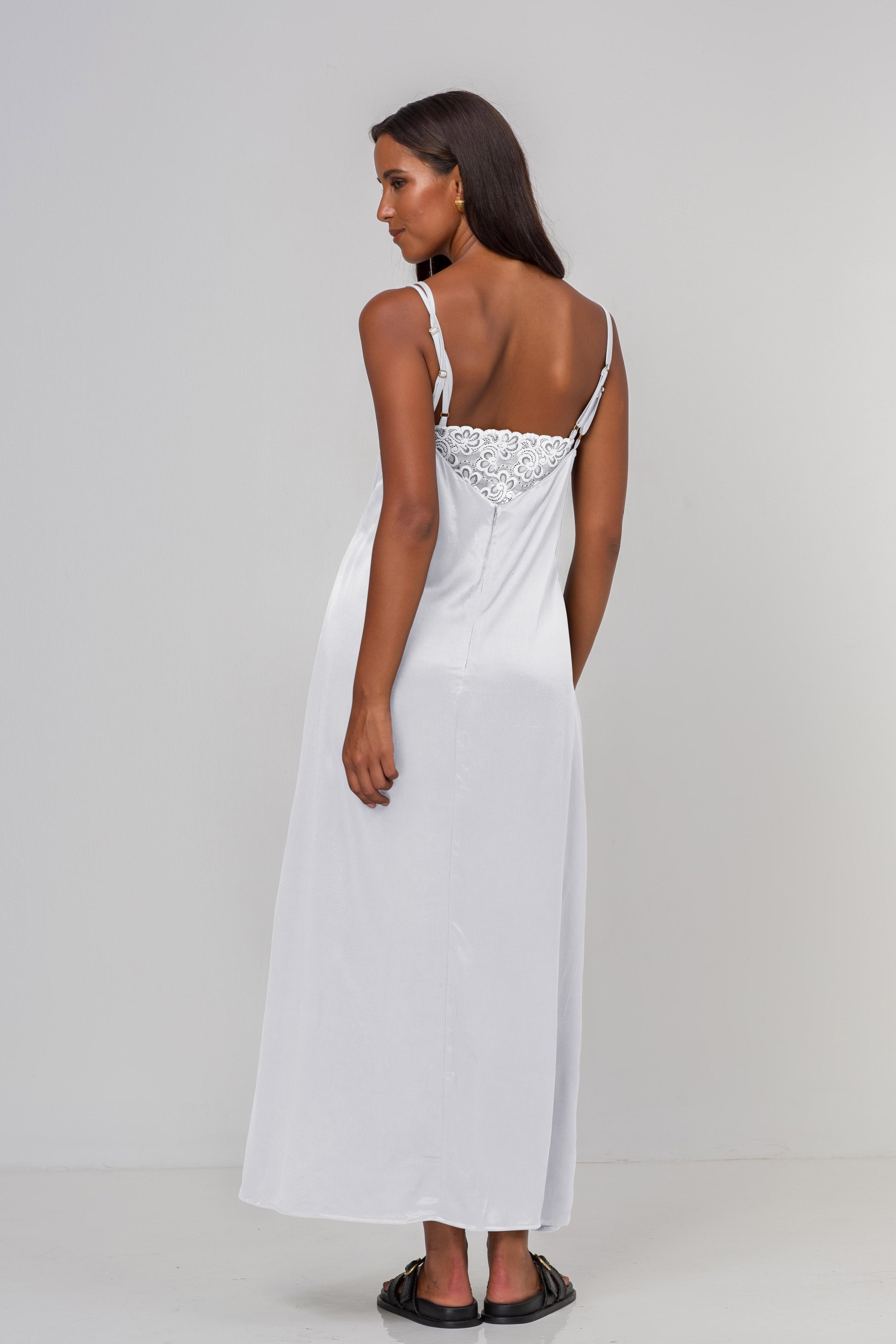 Bring Us Together Dress -  White