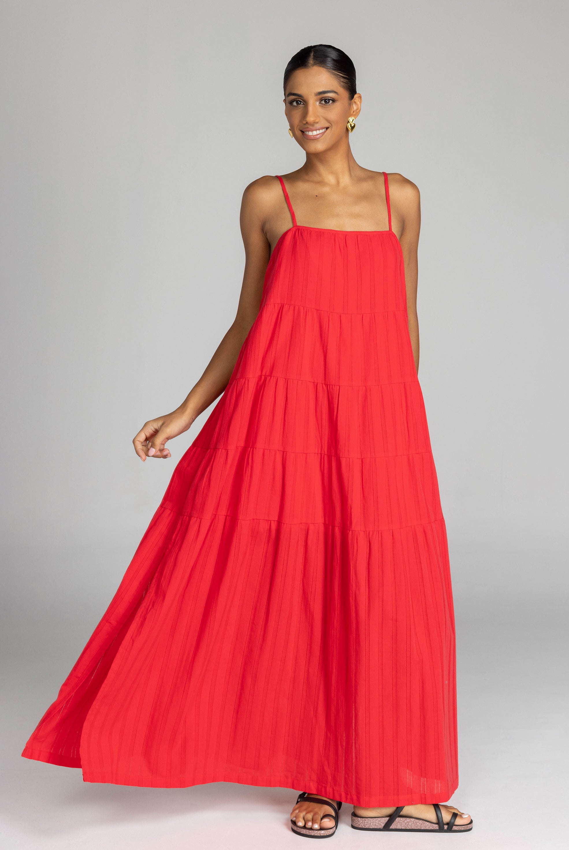 Carmen Dress - Red
