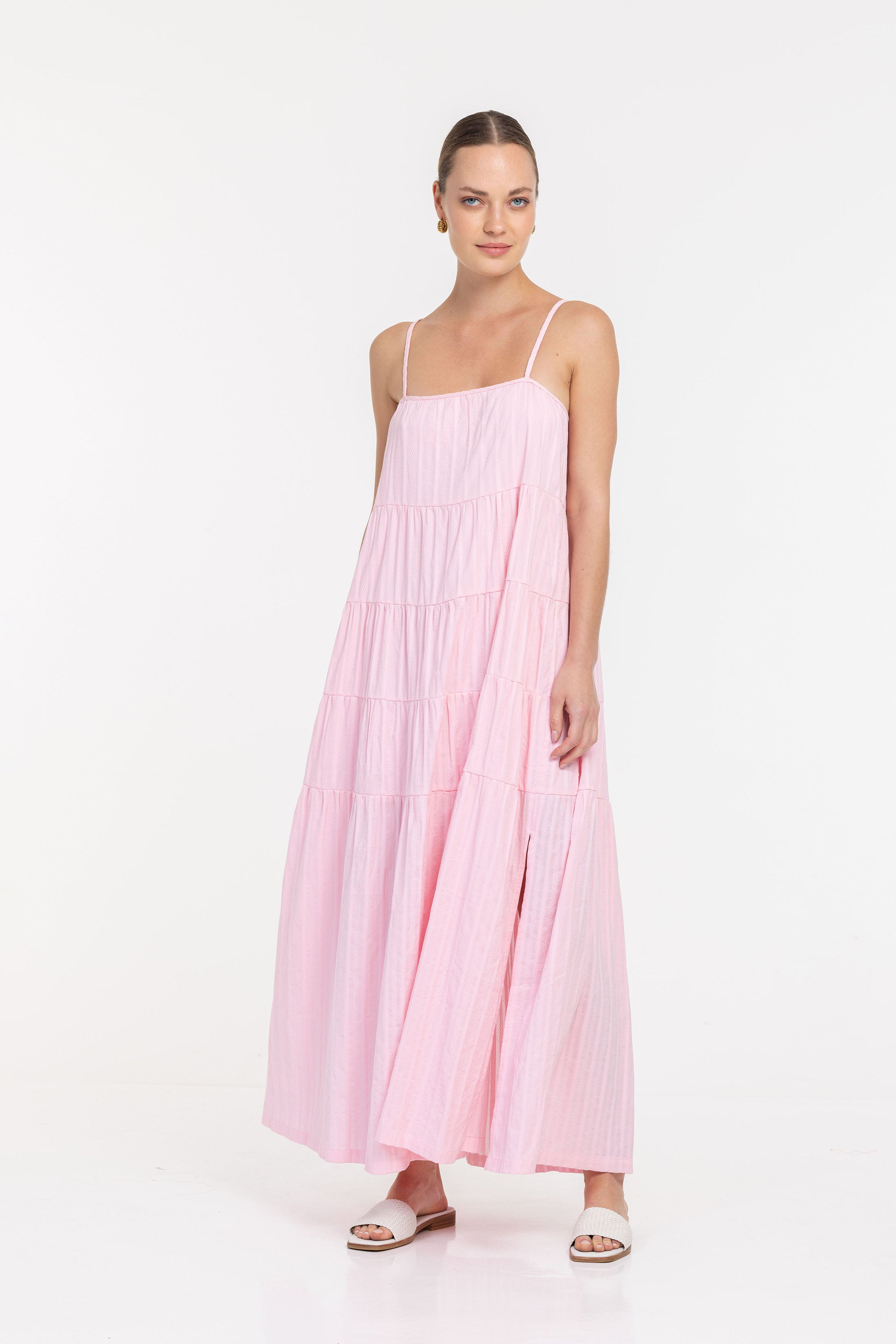 Carmen Dress - Pink - PRE-ORDER