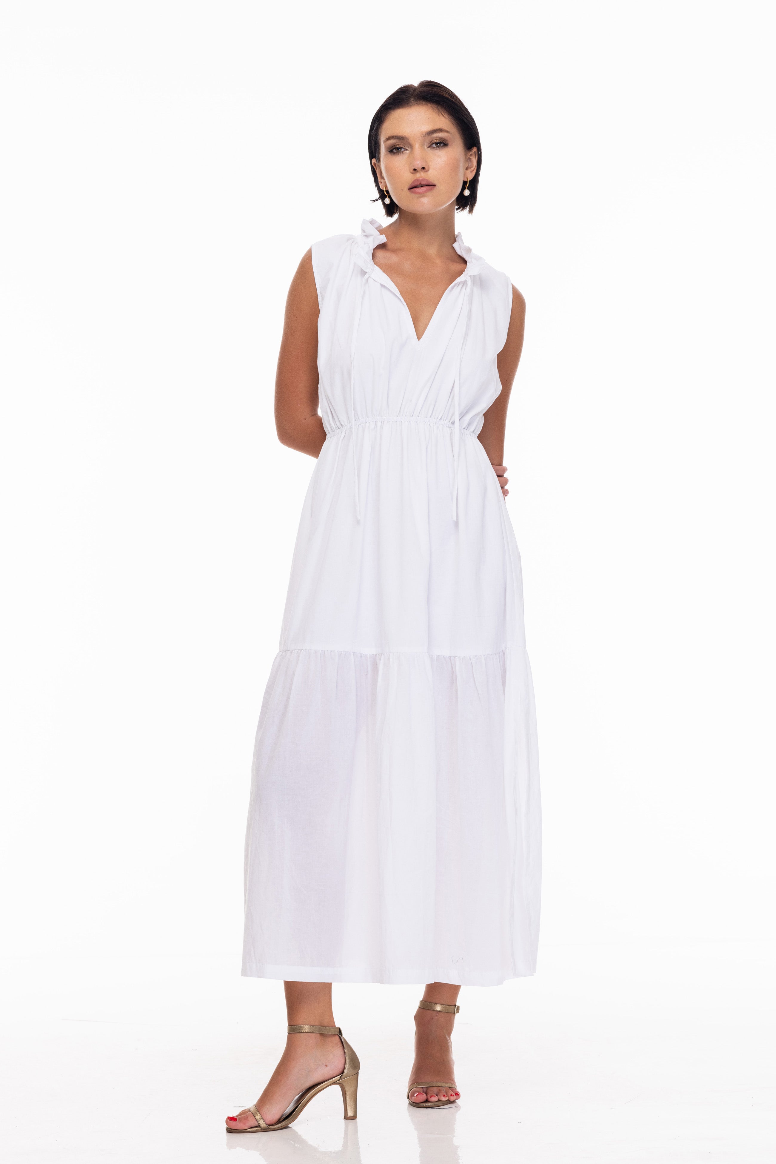 Charlotte Maxi Dress - White