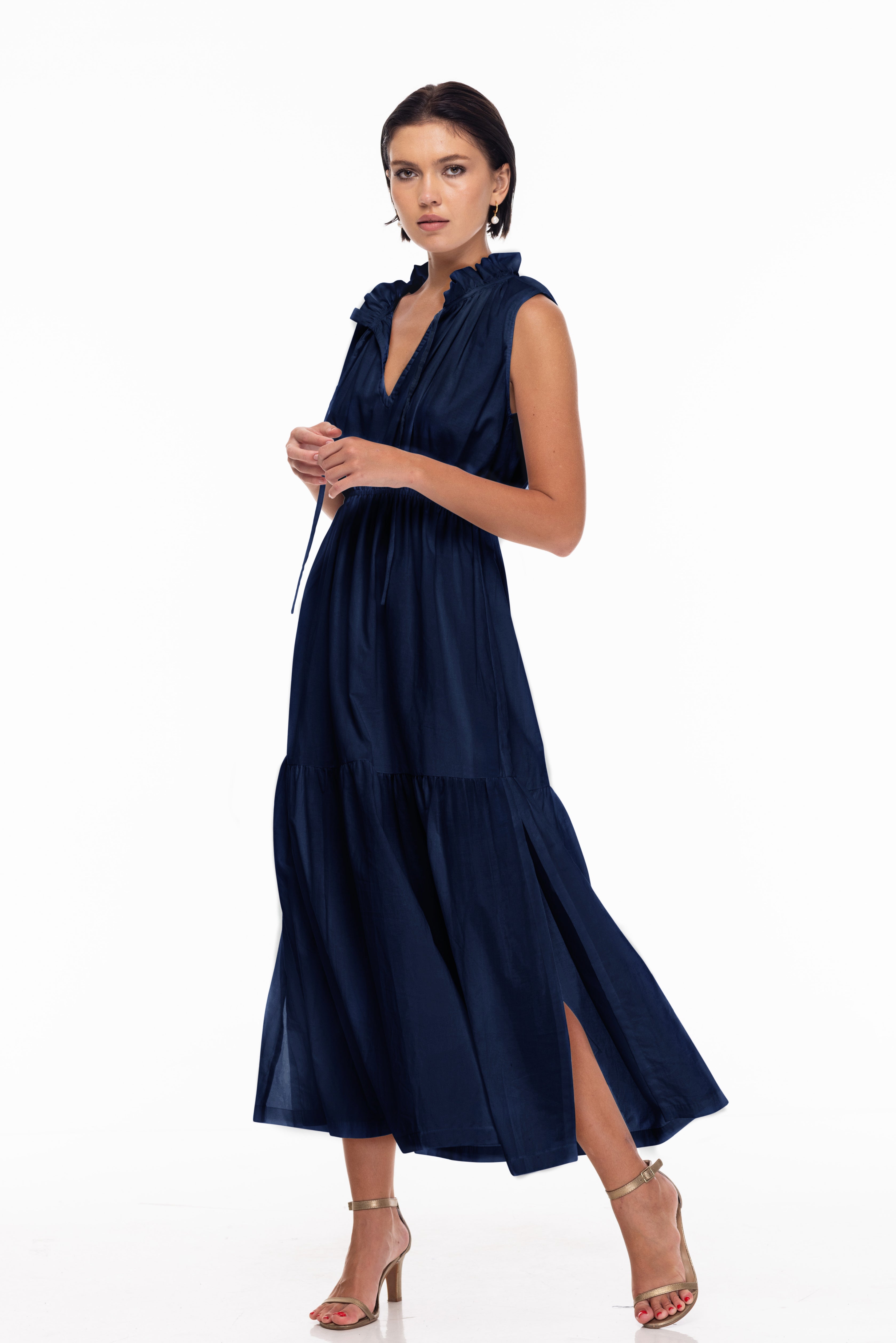 Charlotte Maxi Dress - Navy