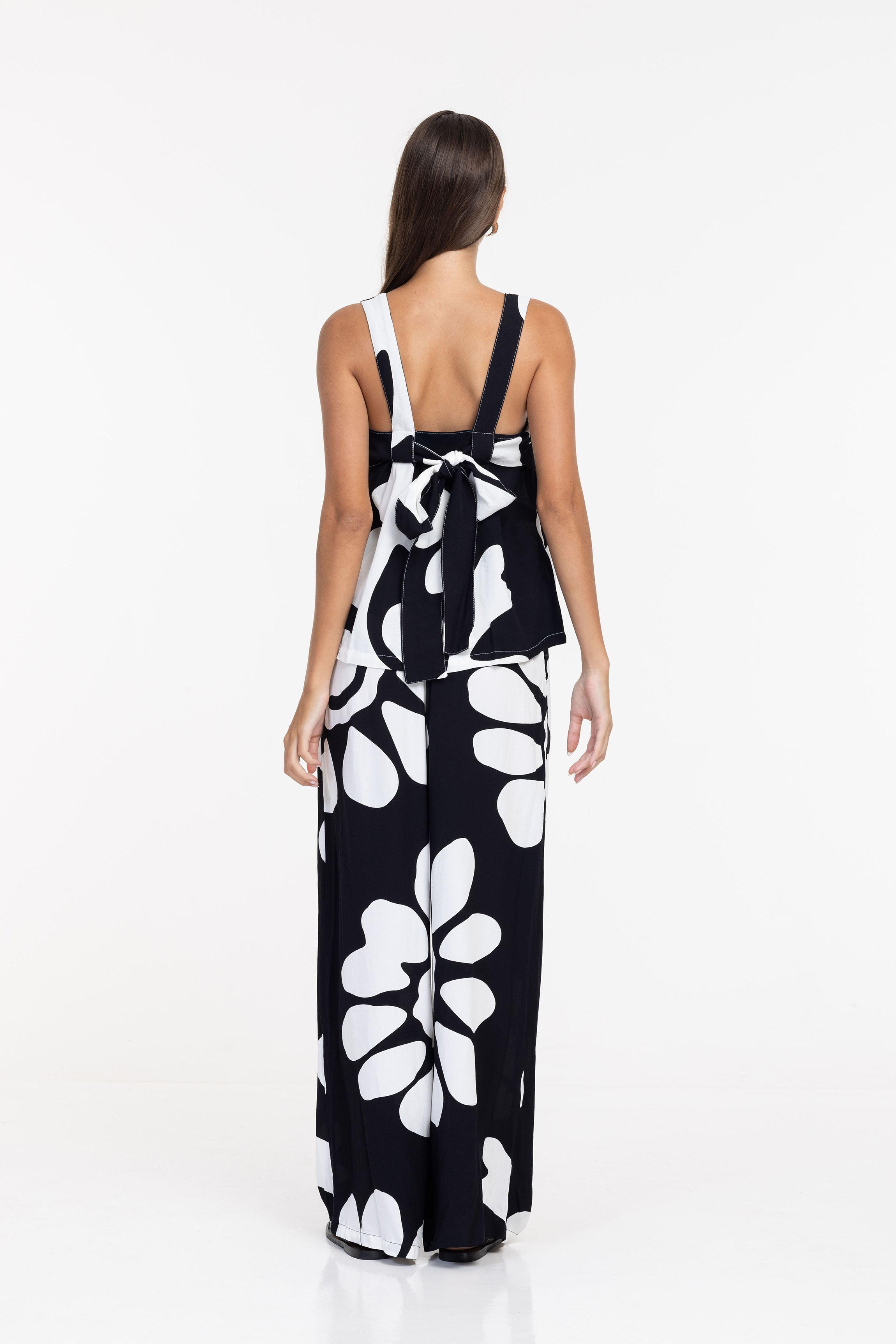 Supreme Pant - Black/White Print