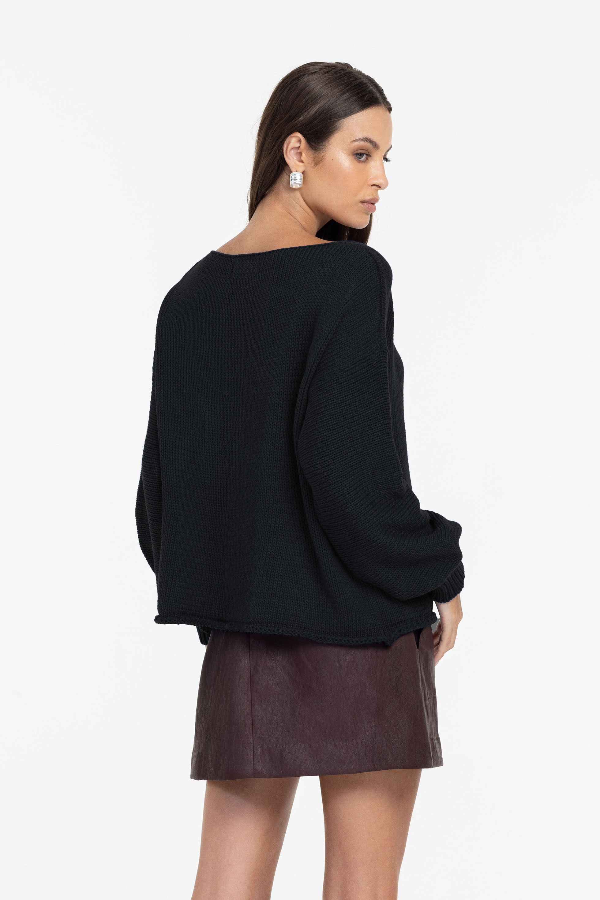 PRE-ORDER Close Sweater - Black