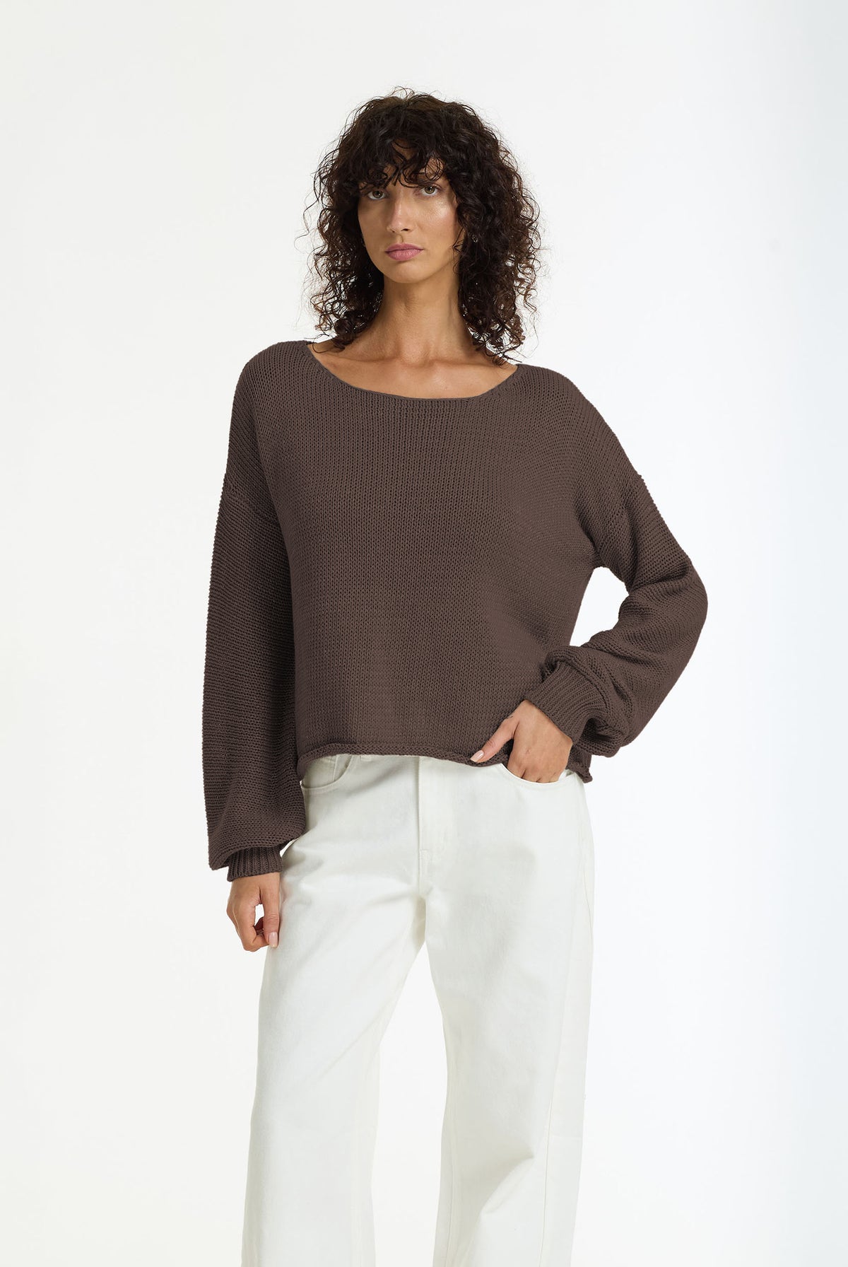 Close Sweater | Chocolate | PRE-ORDER