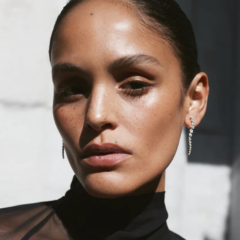 Saint Valentine - Crescendo Drop Earrings - Silver