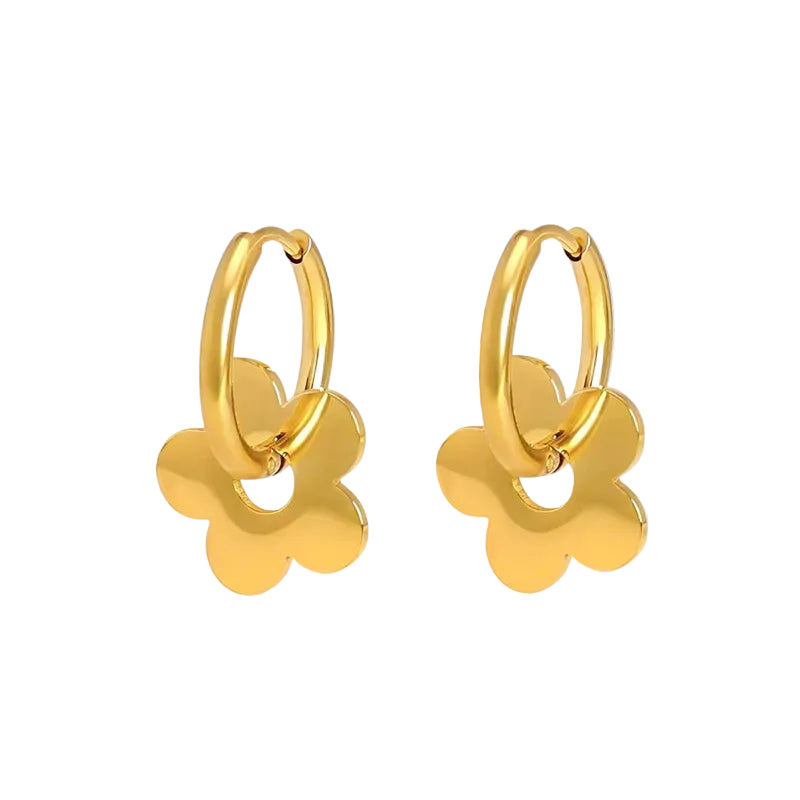 Castel & Co - Daisy earrings - Gold
