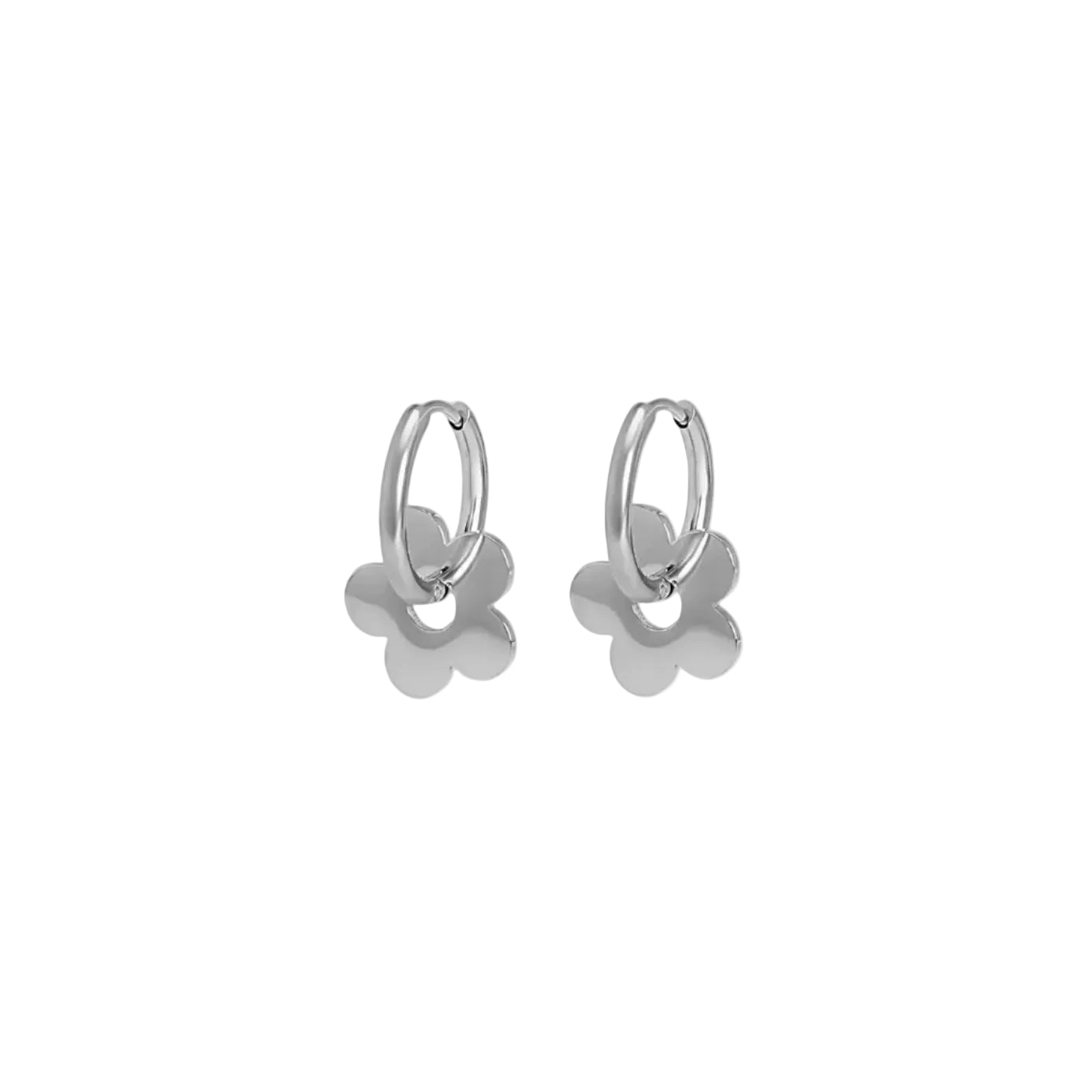 Castel & Co - Daisy earrings - Silver