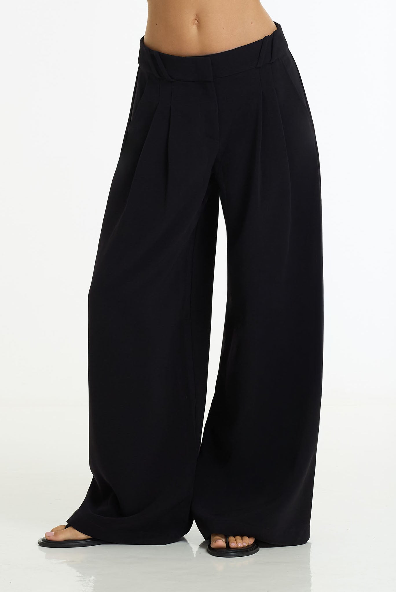 Dante Wide Leg Pant | Black | PRE-ORDER