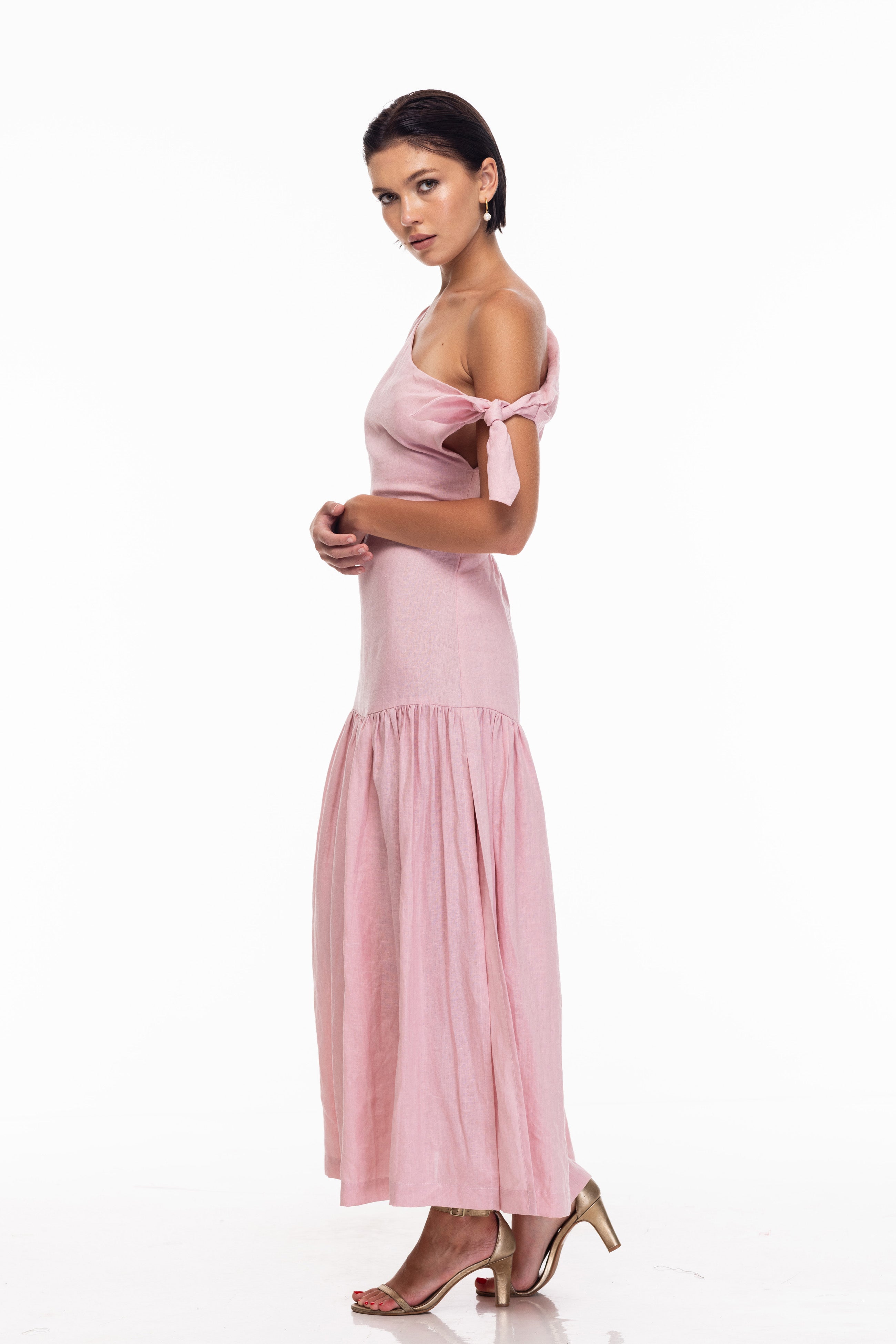 Dhalia Dress - Adore Pink