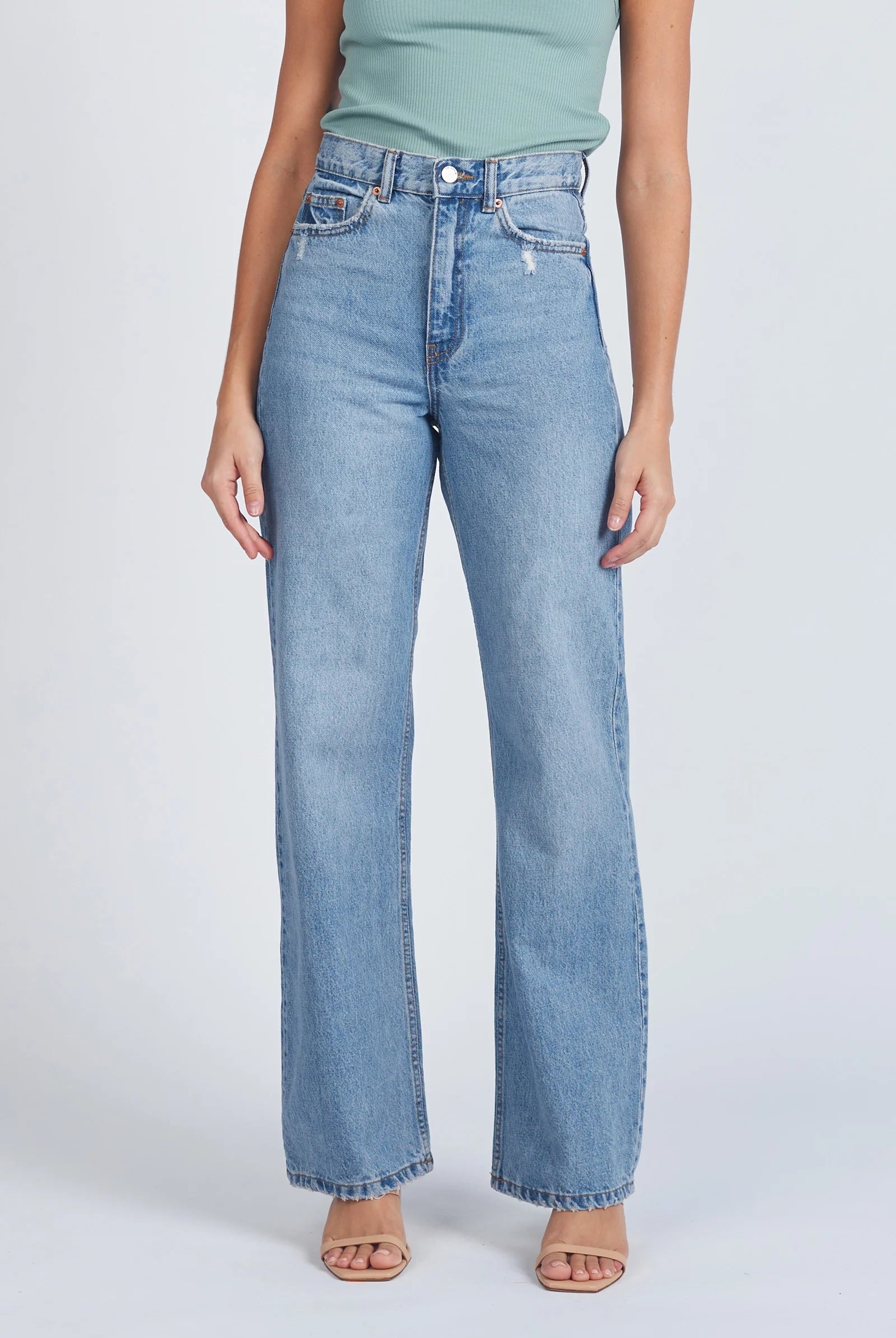 Dr Denim - Echo Straight Jeans - Blue Jay