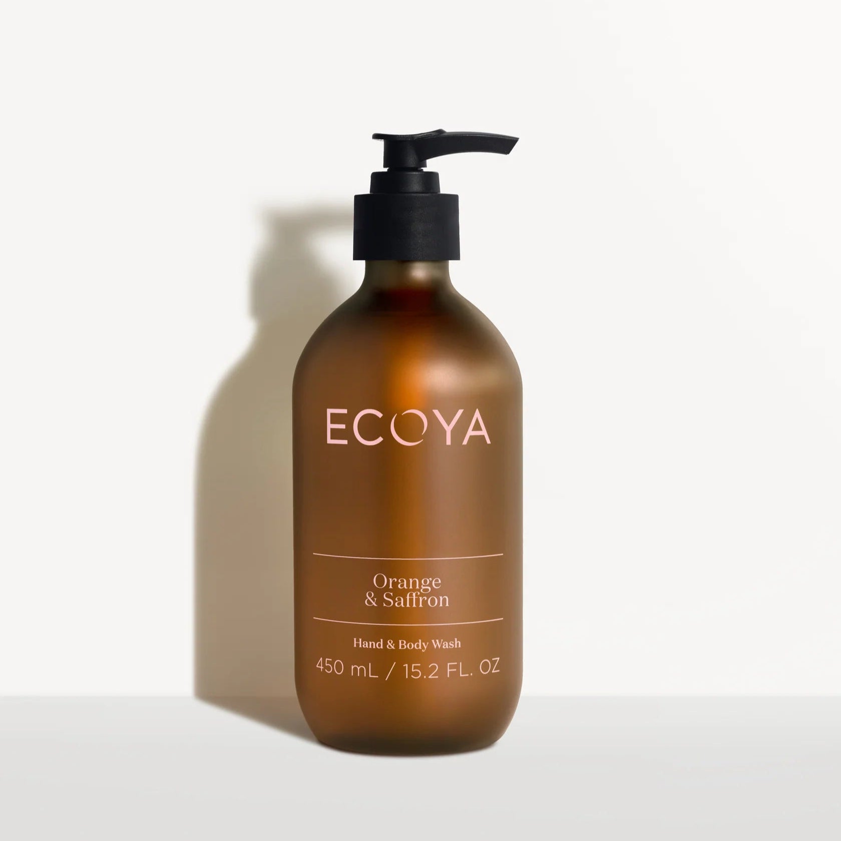 ECOYA - Orange & Saffron Hand & Body Wash - 450ml