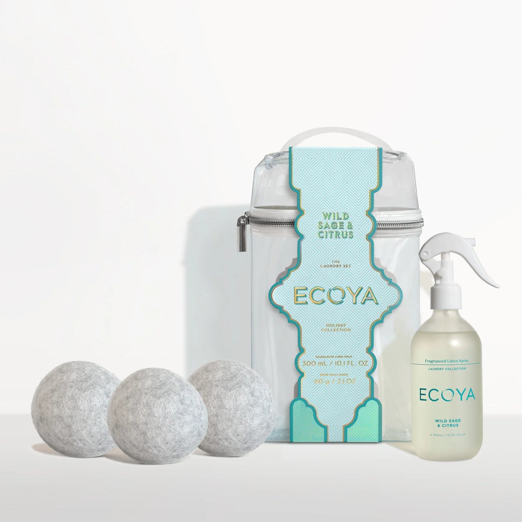 ECOYA - Wild Sage & Citrus Clean Linen Gift Set