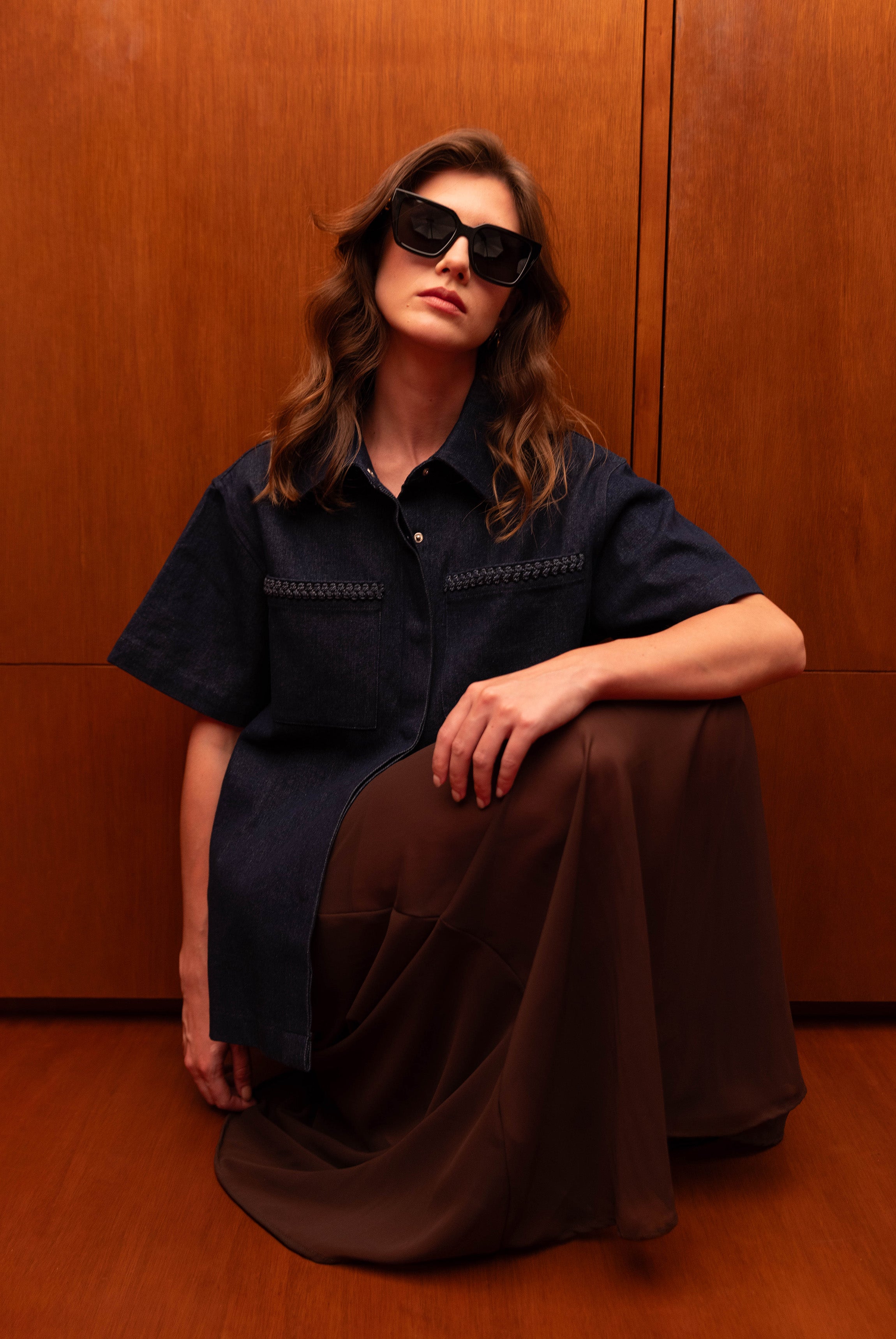 Edwin Shirt - Dark Denim