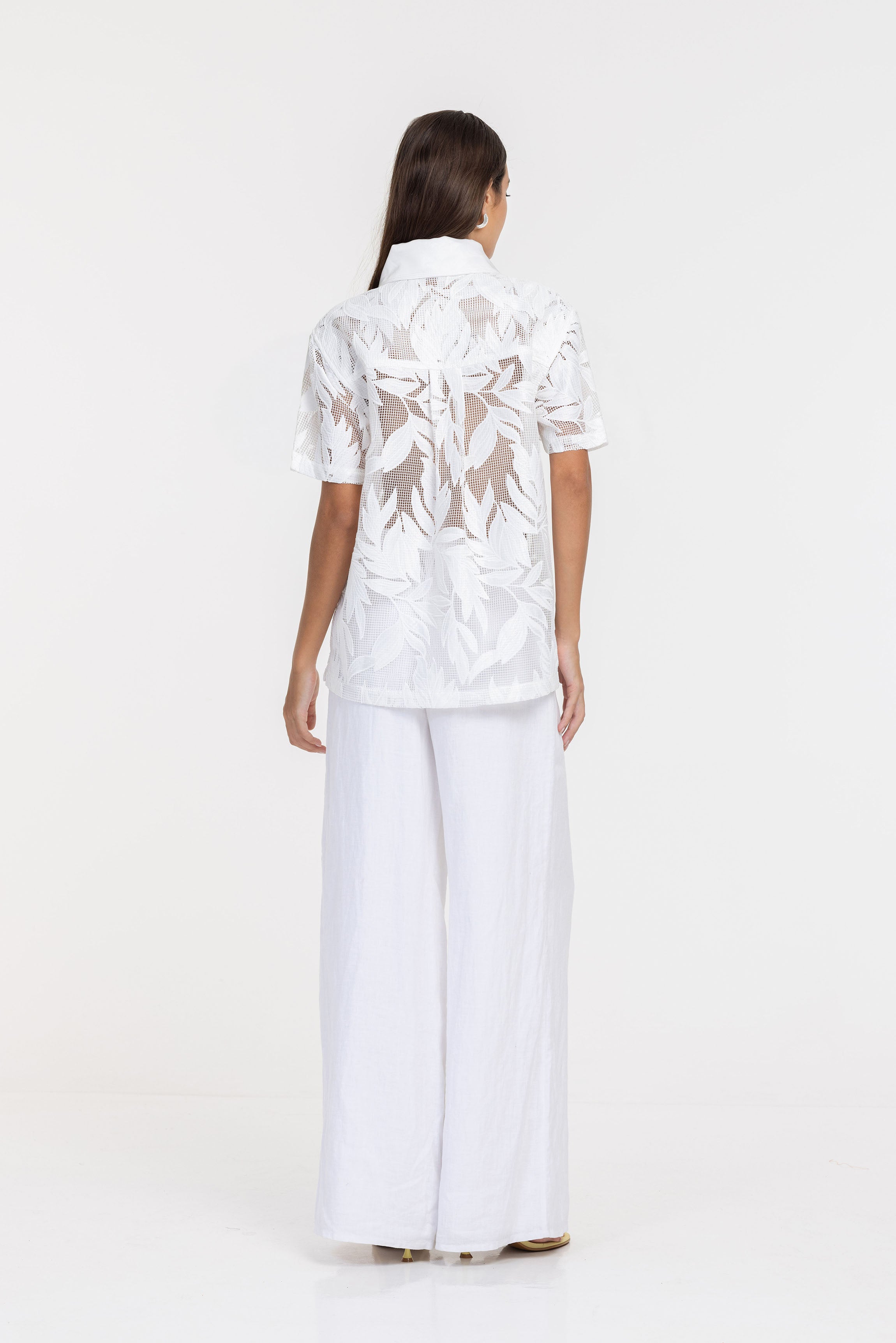 Linen Fever Pant - White