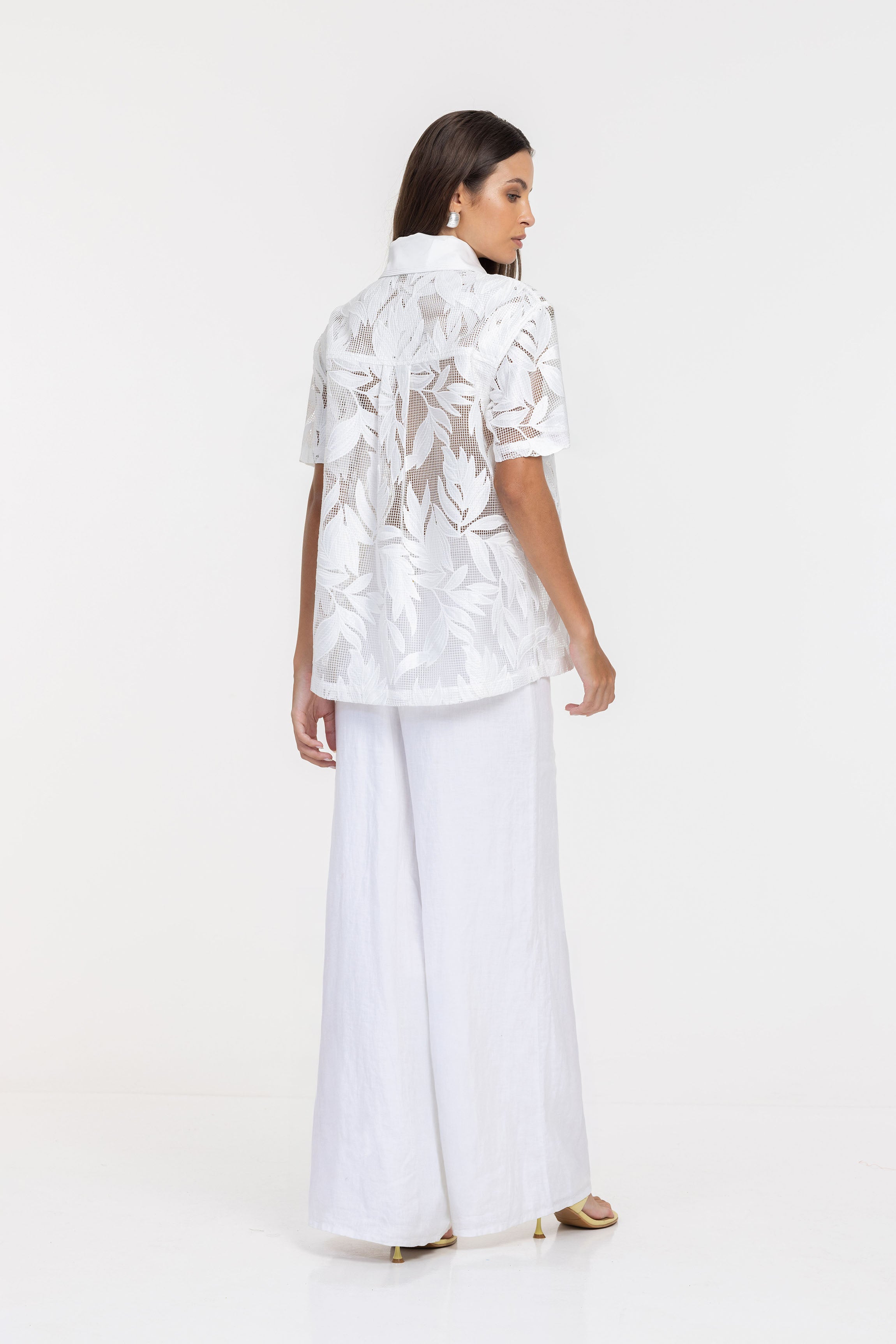 Linen Fever Pant - White