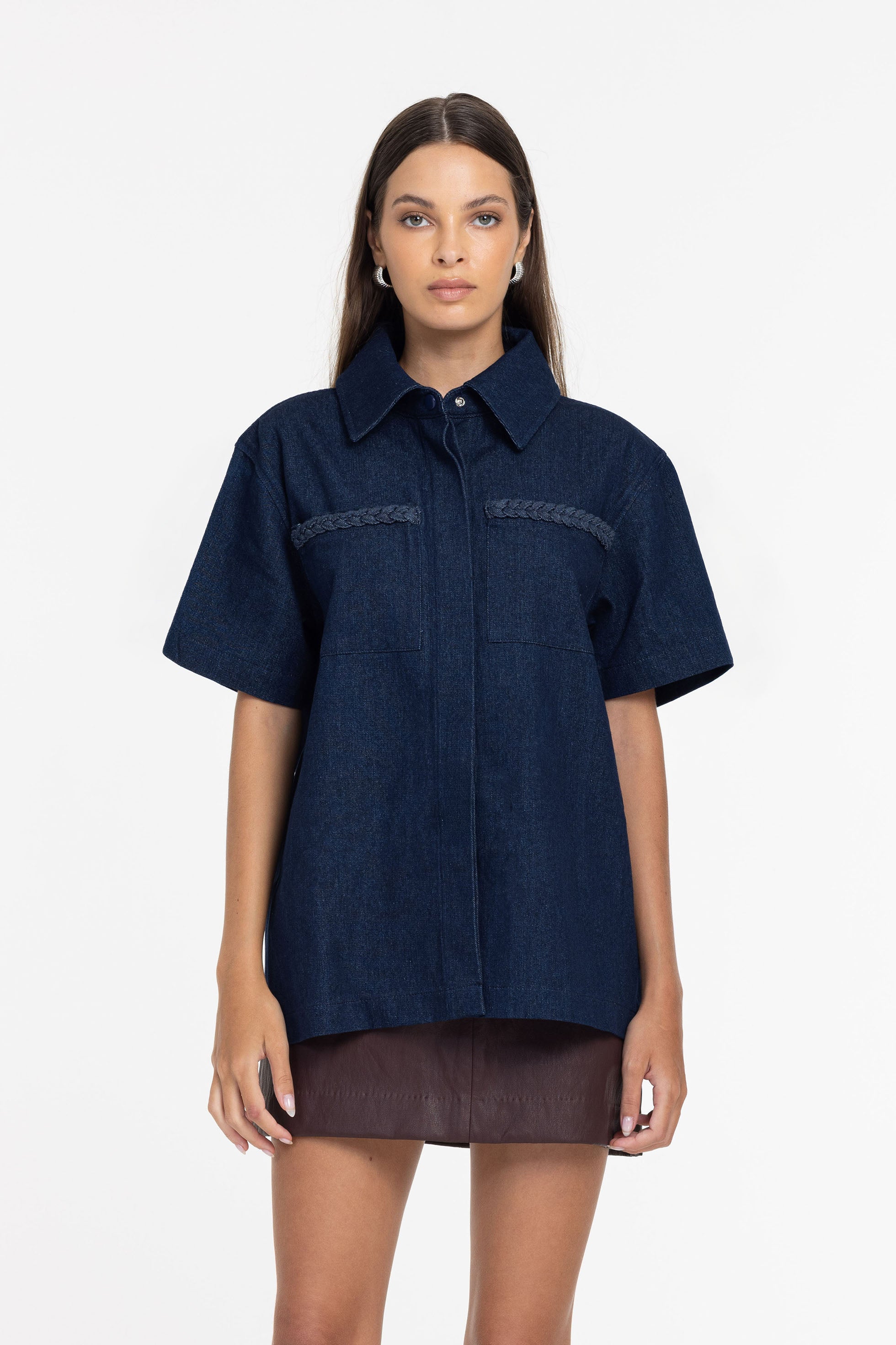 PRE-ORDER Edwin Shirt - Dark Denim