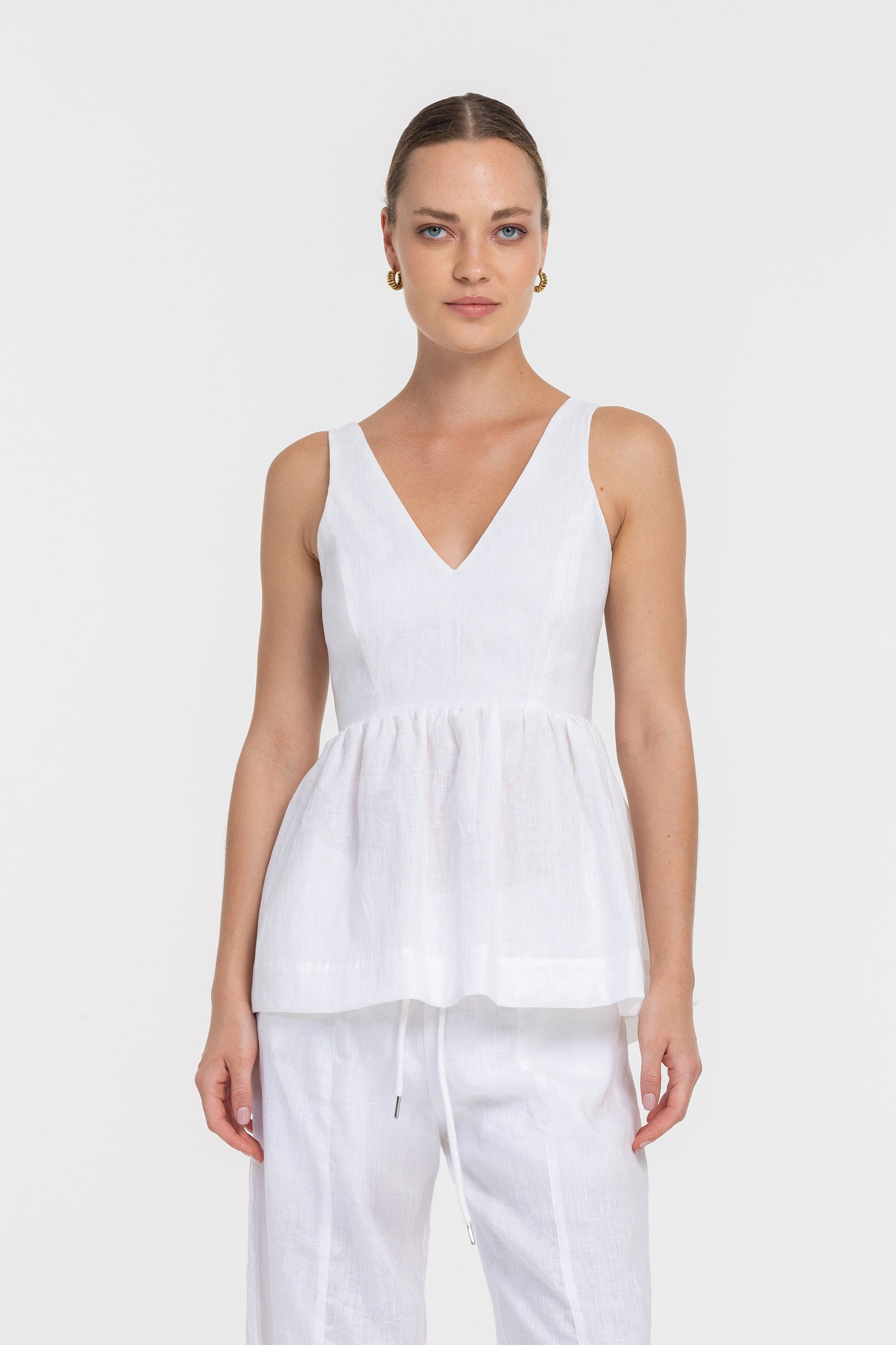 Elara Top - White
