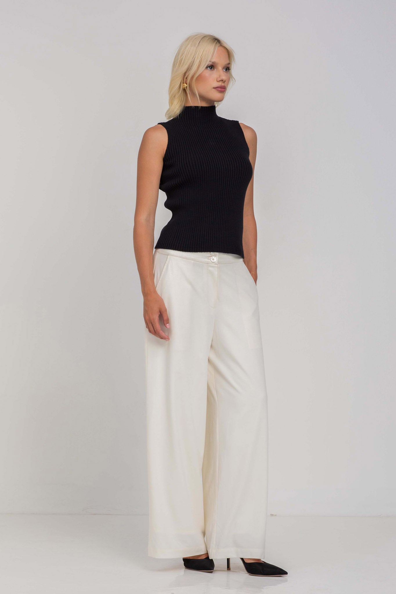 Venice Pant - Ivory